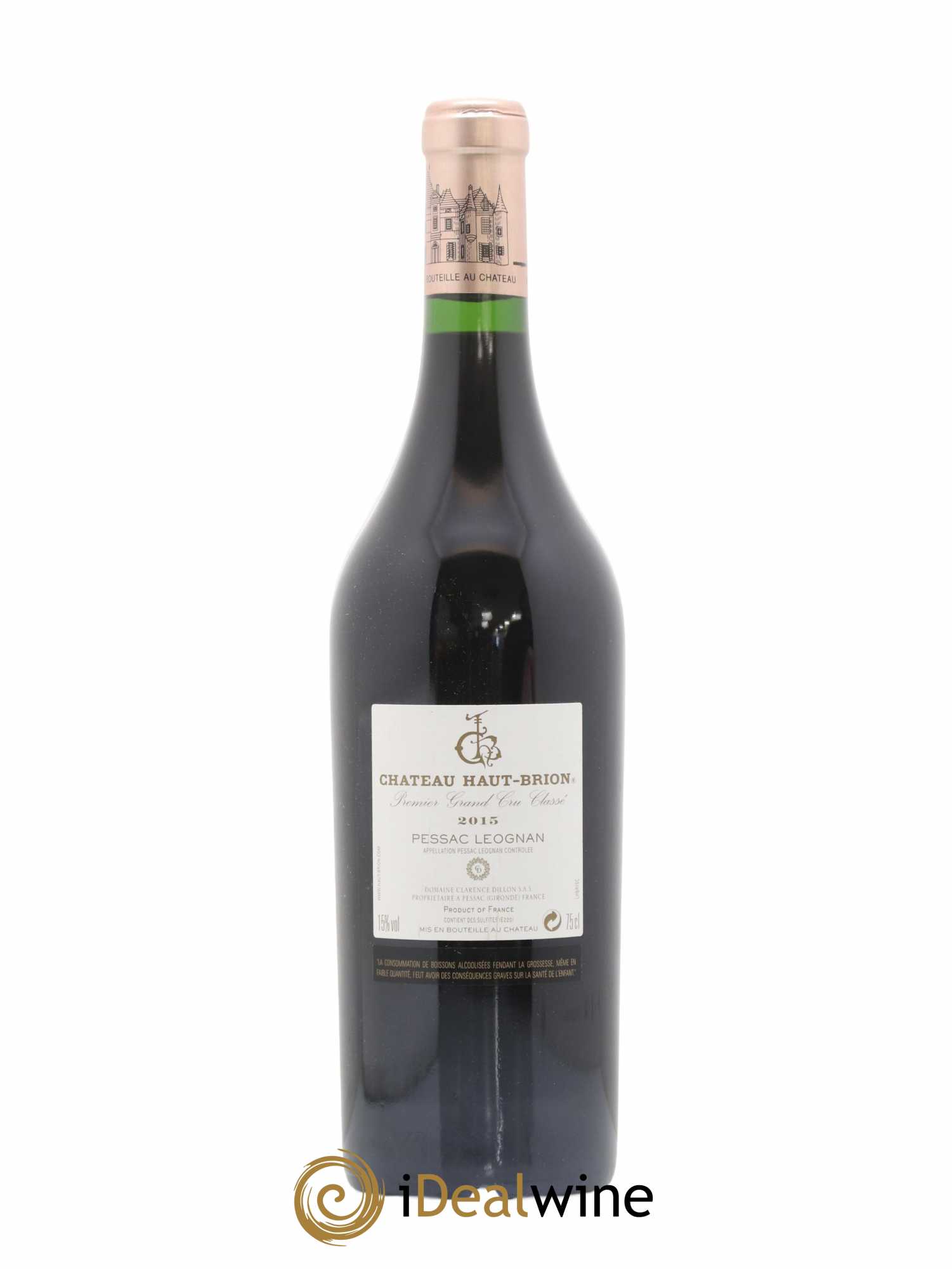 Château Haut Brion 1er Grand Cru Classé 2015 - Lot of 1 bottle - 1