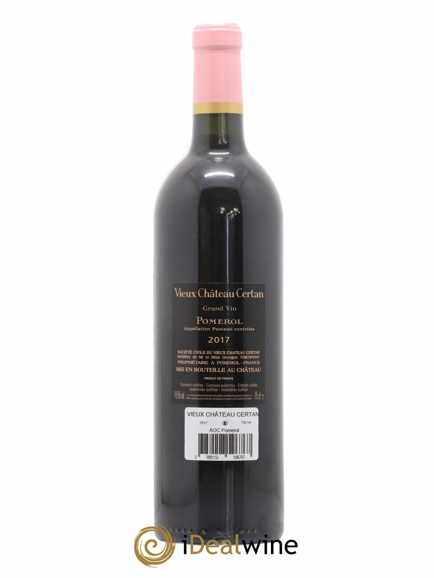 Vieux Château Certan 2017 - Lot de 1 bouteille - 1