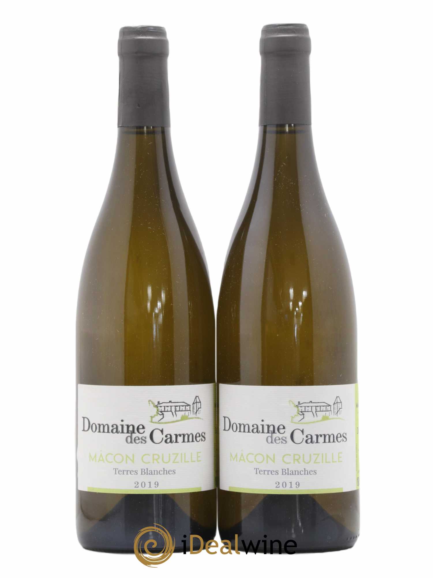 Mâcon Cruzille Terres Blanche Domaine Des Carmes (no reserve) 2019 - Lot of 2 bottles - 0