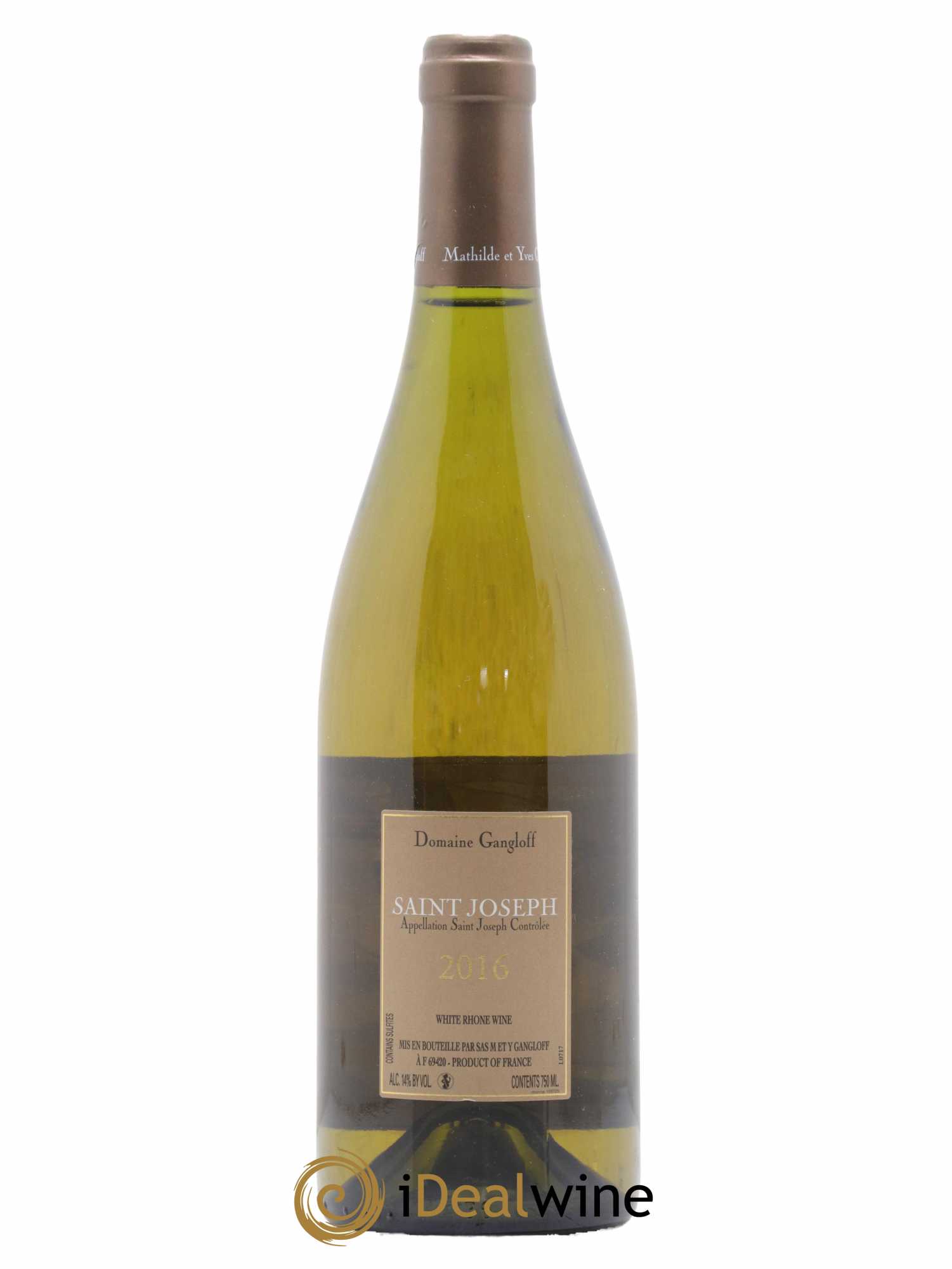 Saint-Joseph Gangloff (Domaine) 2016 - Lot de 1 bouteille - 1