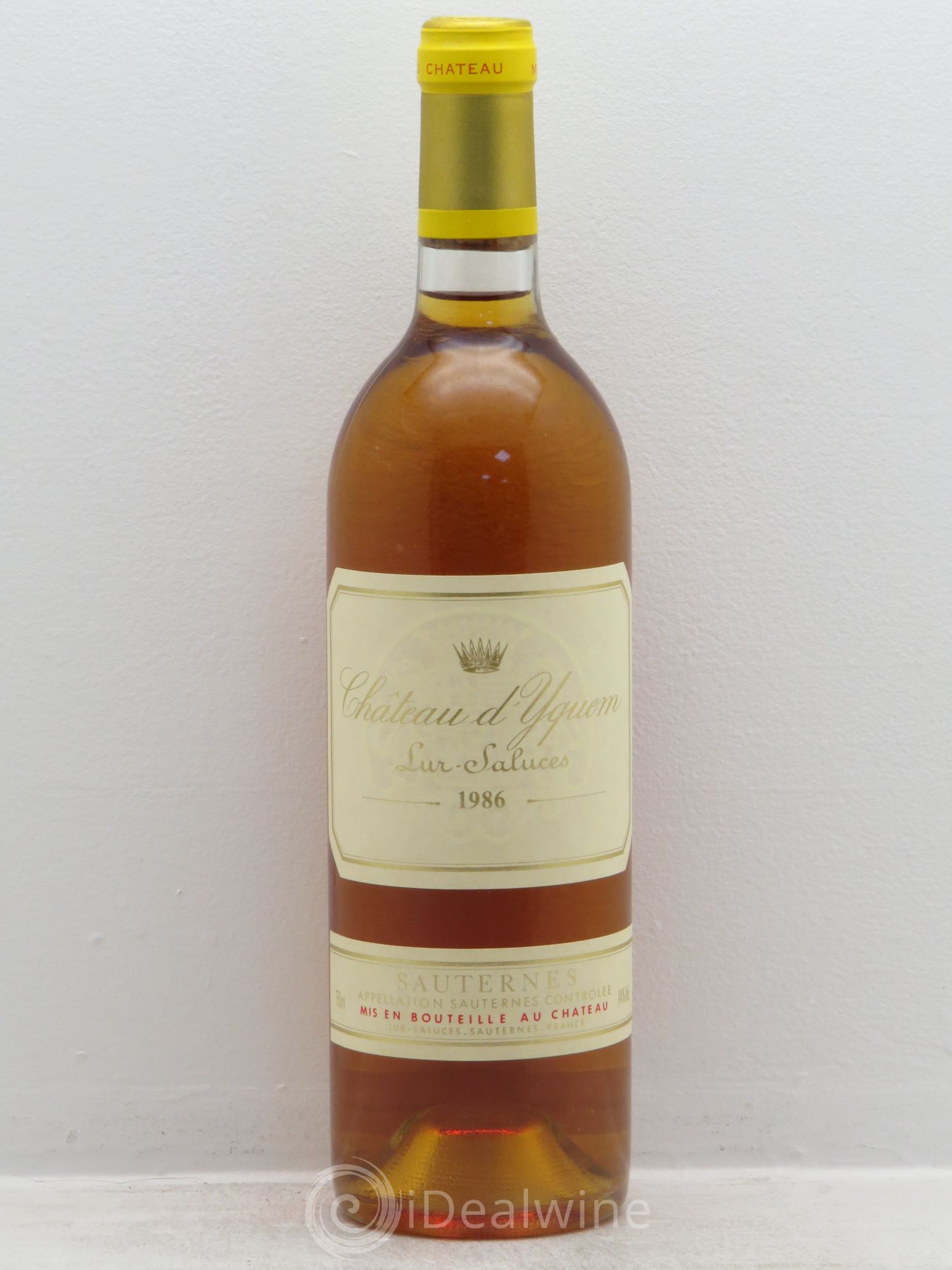 Château d' Yquem 1er Cru Classé Supérieur 1986 - Lotto di 1 bottiglia - 0