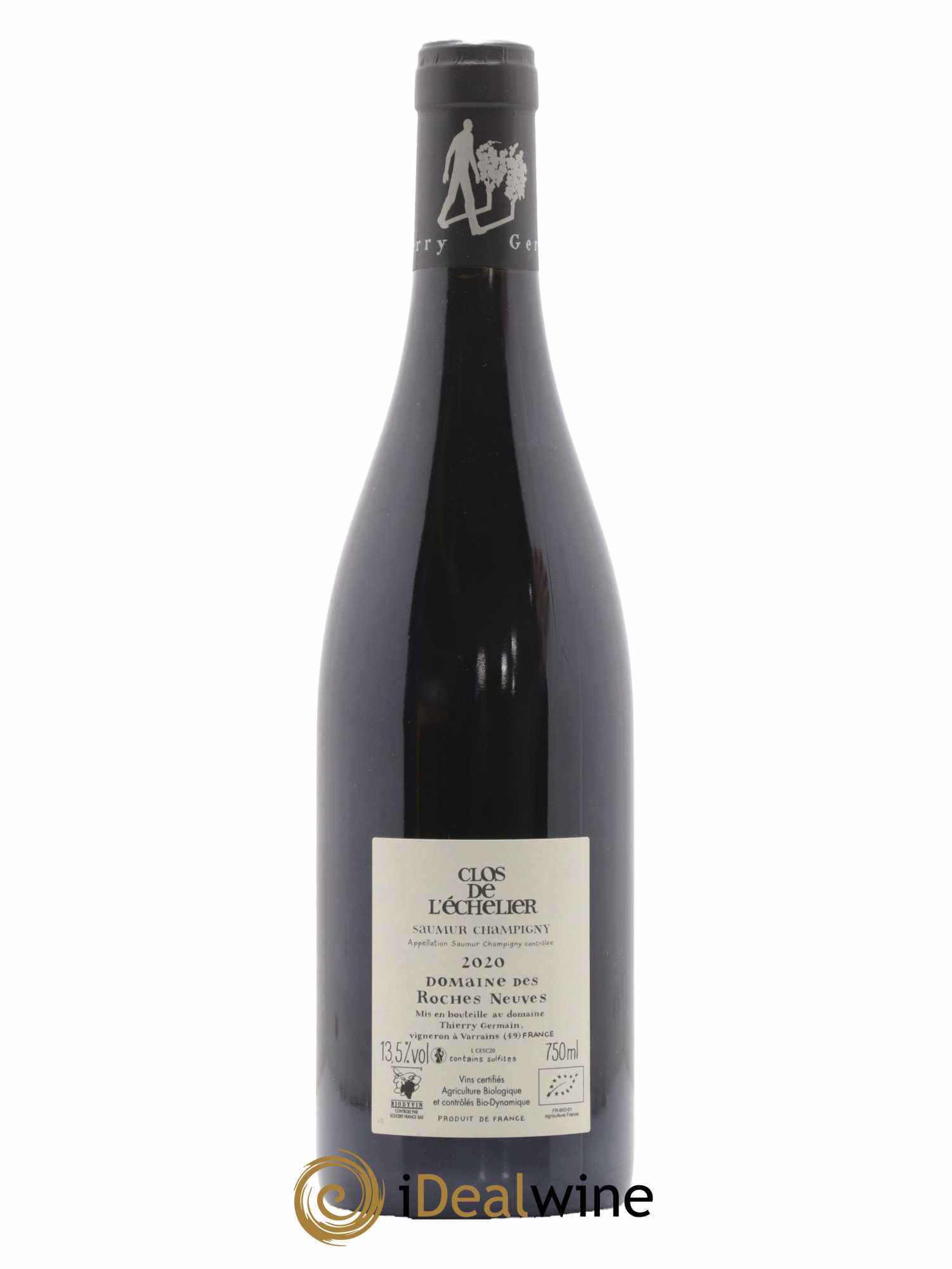 Saumur-Champigny Clos de l'Echelier Domaine des Roches Neuves - Thierry Germain 2020 - Lot de 1 bouteille - 1