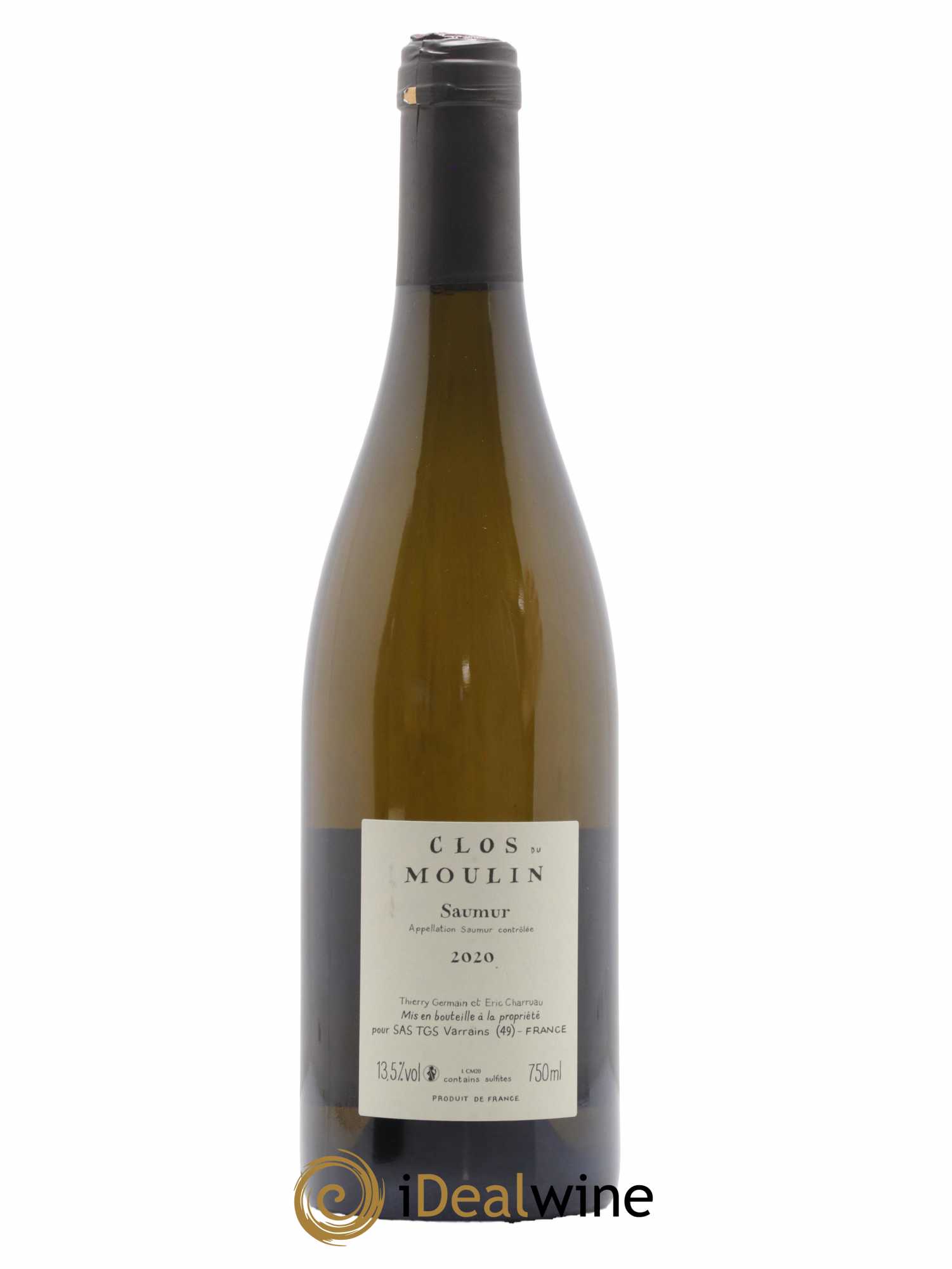 Saumur Clos du Moulin Domaine des Roches Neuves - Thierry Germain 2020 - Lot de 1 bouteille - 1