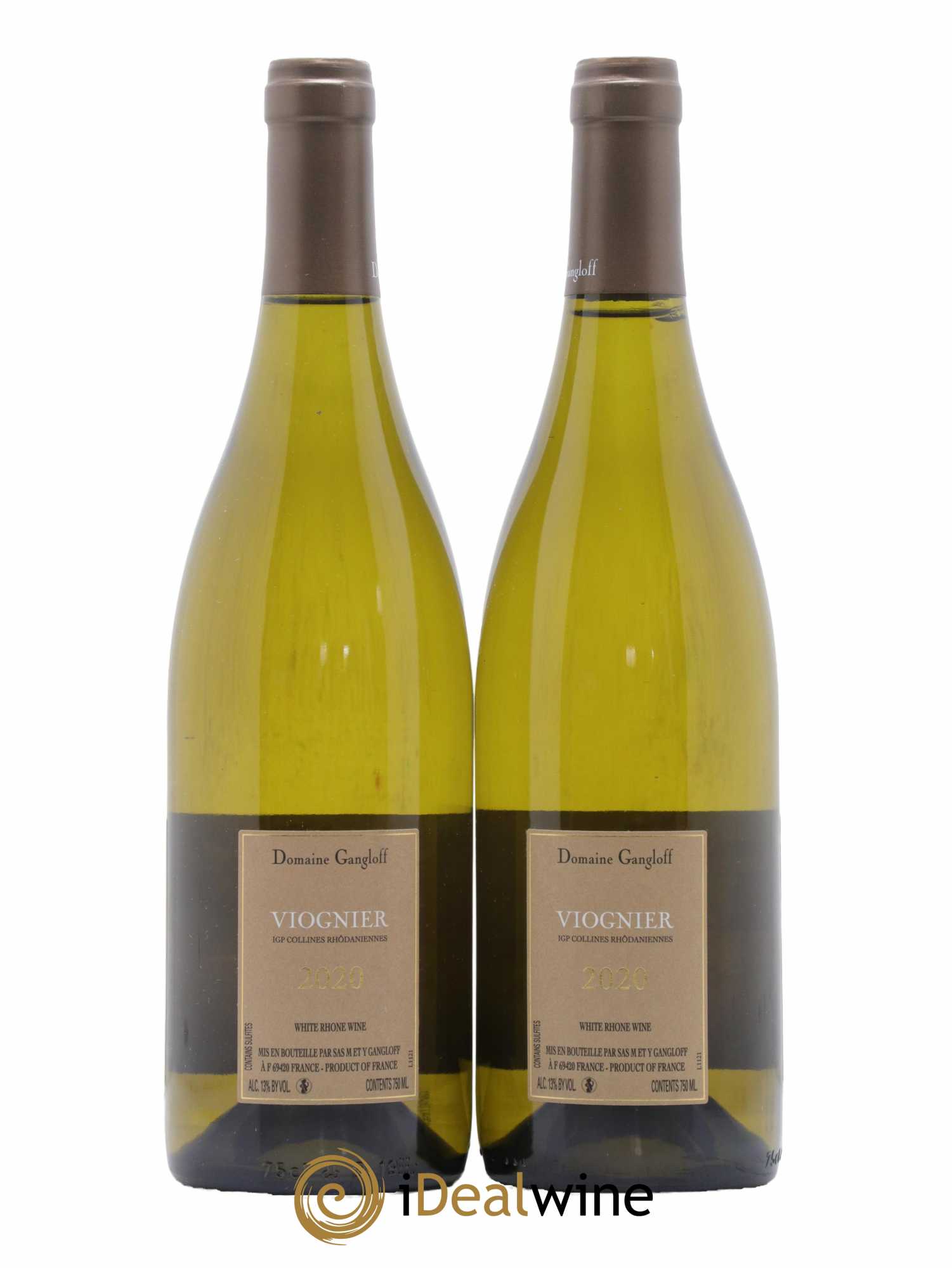 Vin de France Viognier Gangloff (Domaine) 2020 - Lot de 2 bouteilles - 1