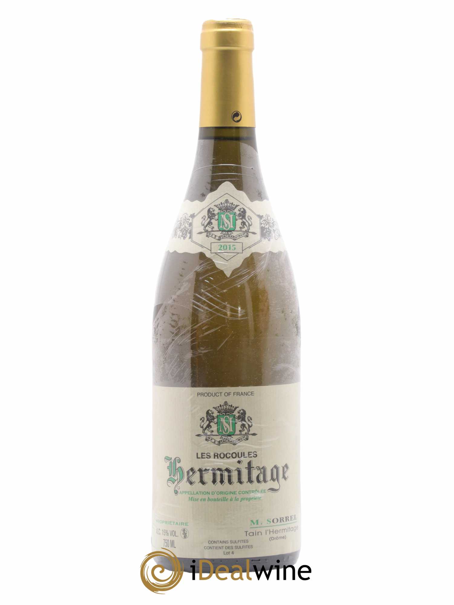 Hermitage Les Rocoules Marc Sorrel 2015 - Lot de 1 bouteille - 0