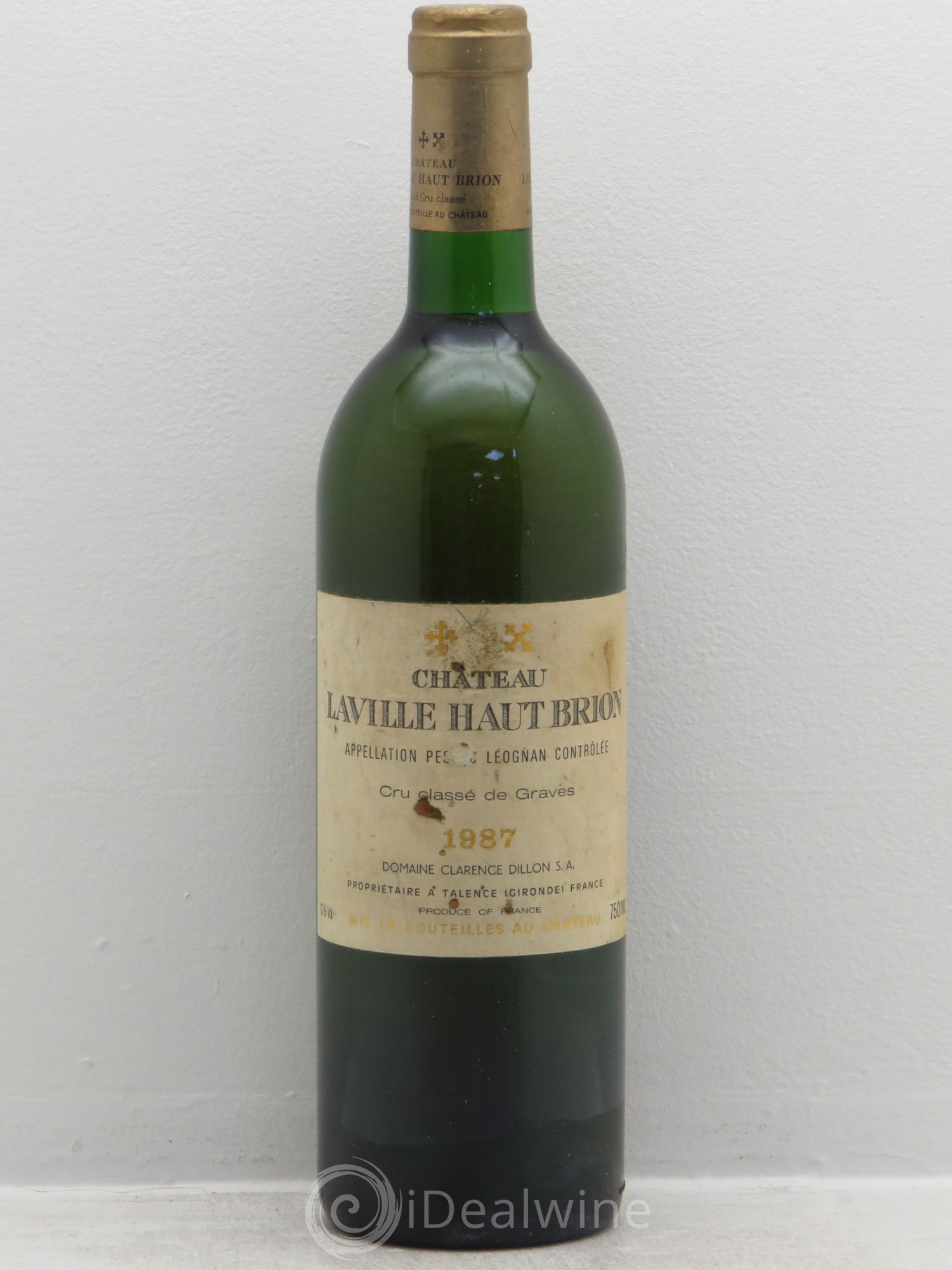 Château Laville Haut-Brion Cru Classé de Graves 1987 - Lot de 1 bouteille - 0