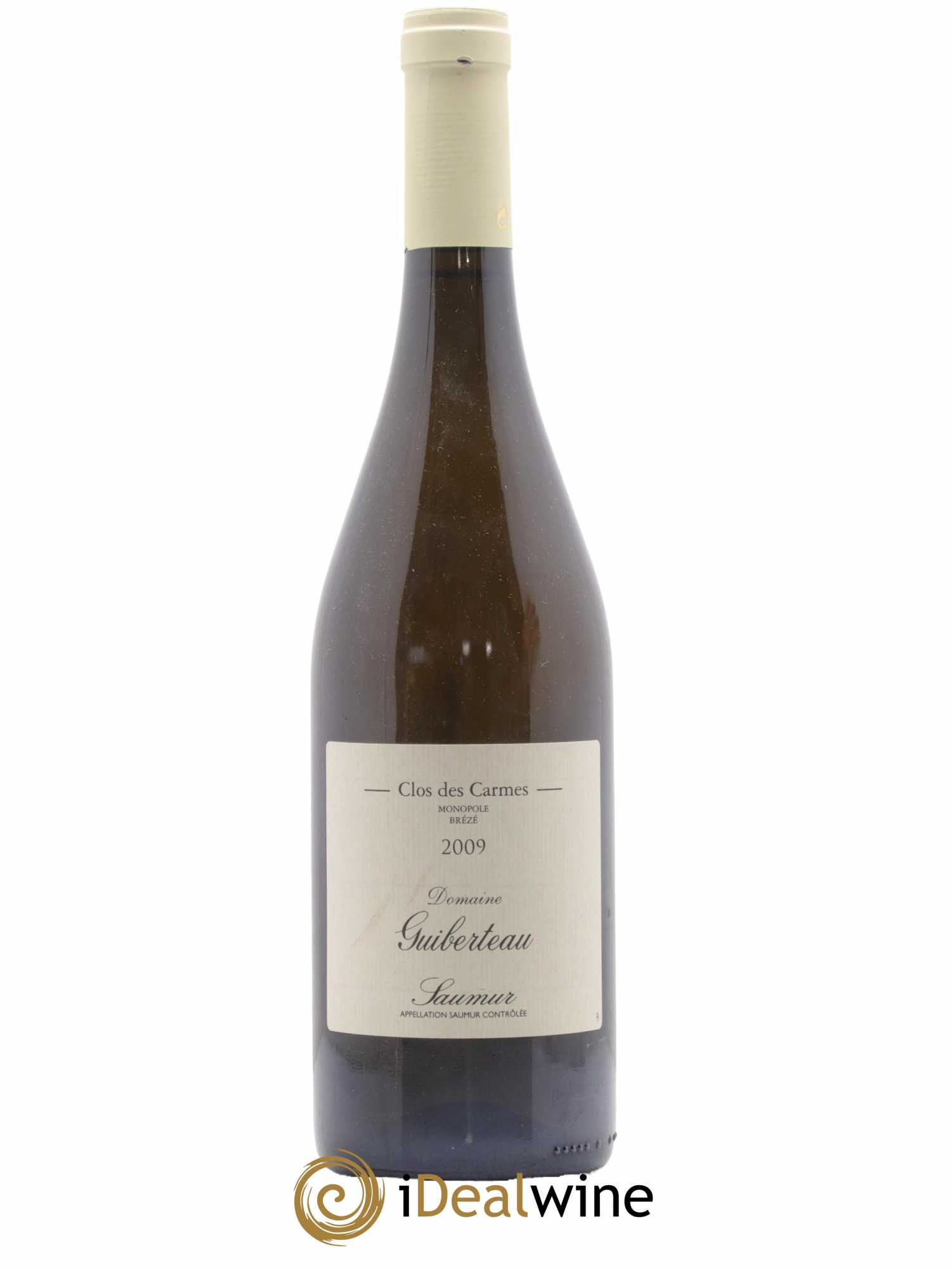 Saumur Brézé Clos des Carmes Domaine Guiberteau 2009 - Lot de 1 bouteille - 0