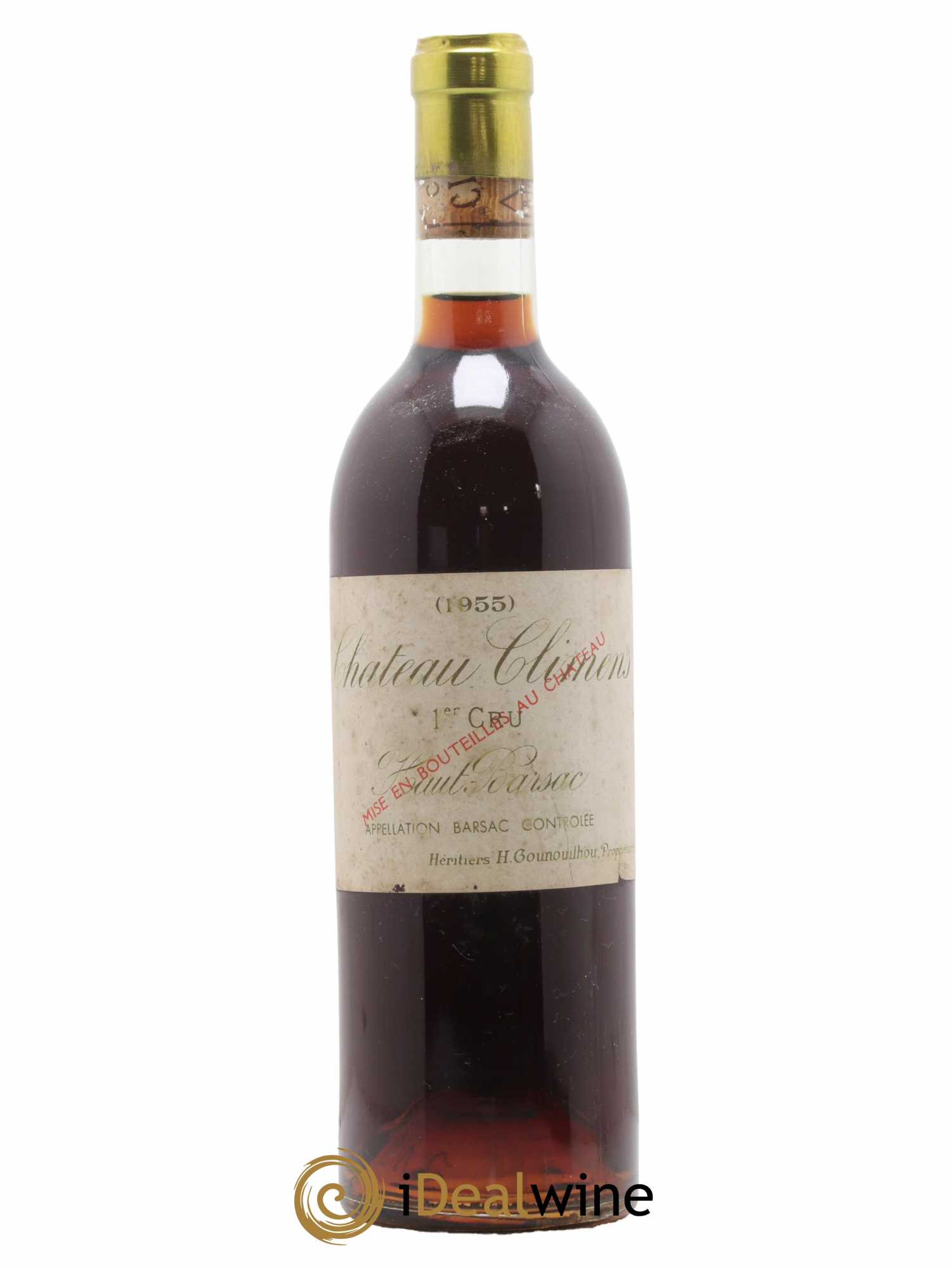 Château Climens 1er Grand Cru Classé 1955 - Lotto di 1 bottiglia - 0