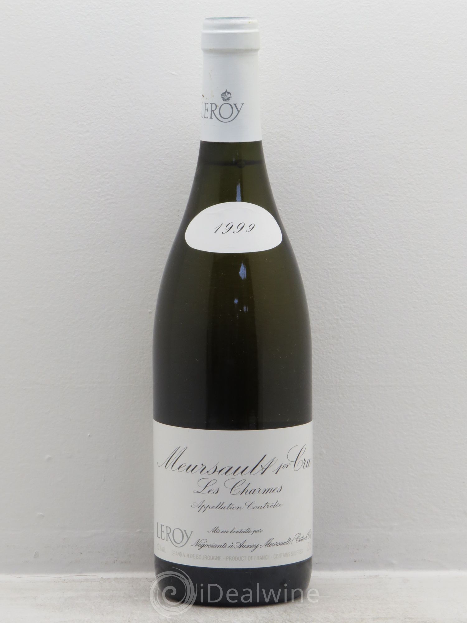 Meursault 1er Cru Leroy SA 1999 - Lot de 1 bouteille - 0