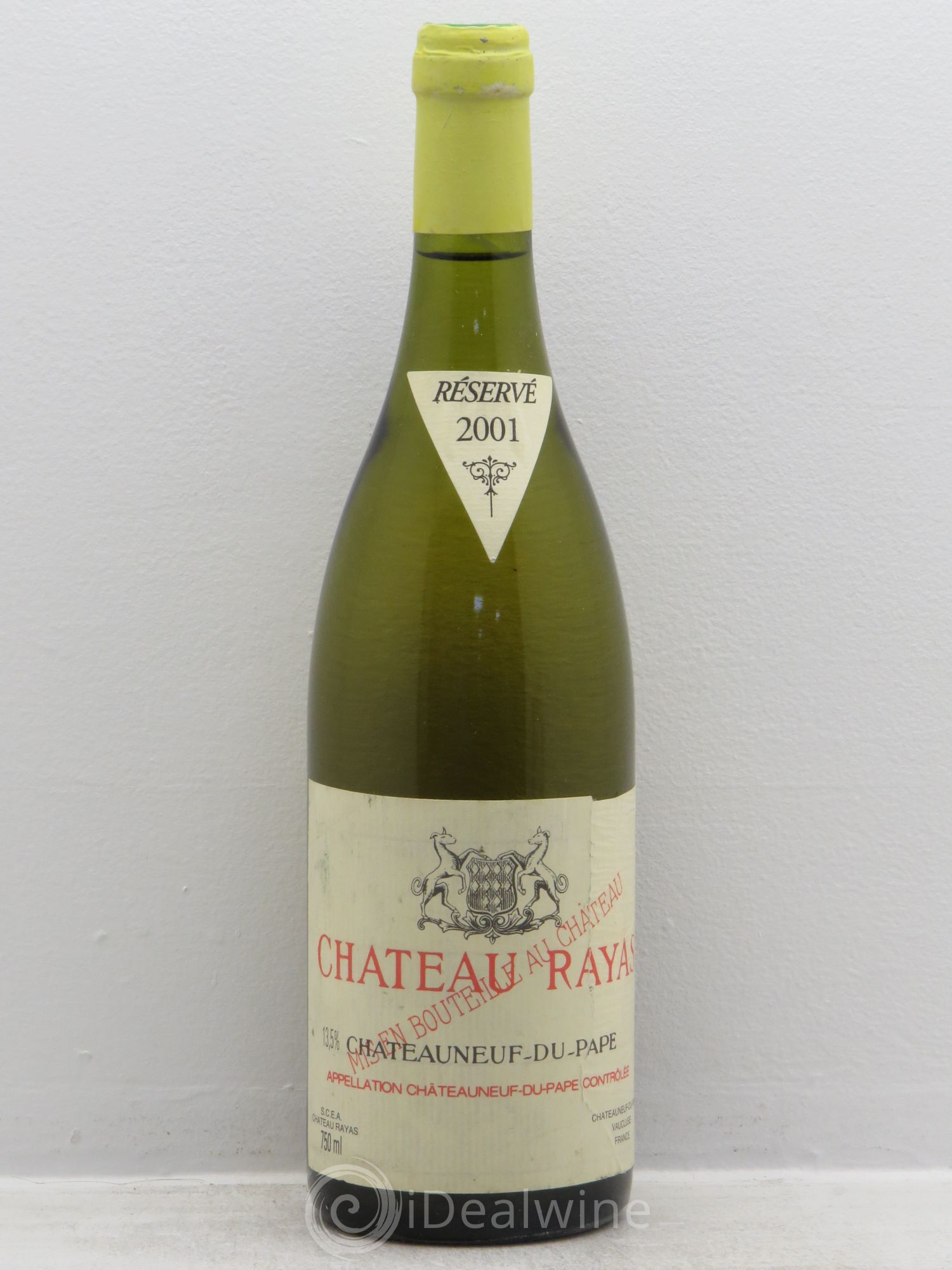 Châteauneuf-du-Pape Château Rayas Emmanuel Reynaud 2001 - Lot de 1 bouteille - 0