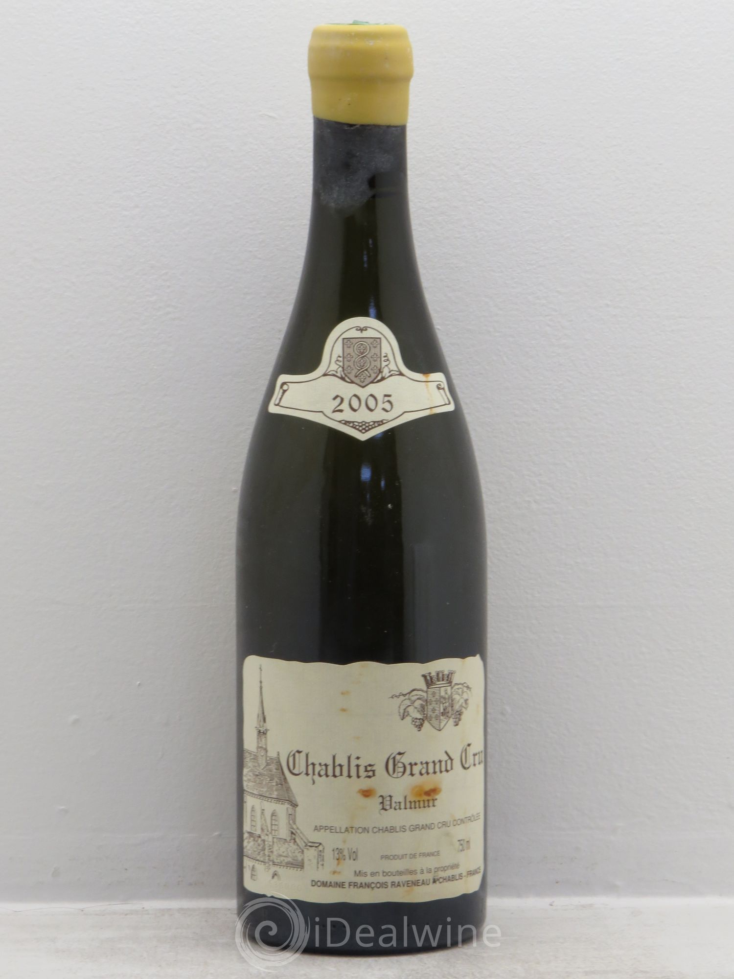 Chablis Grand Cru Valmur Raveneau (Domaine) 2005 - Lot de 1 bouteille - 0
