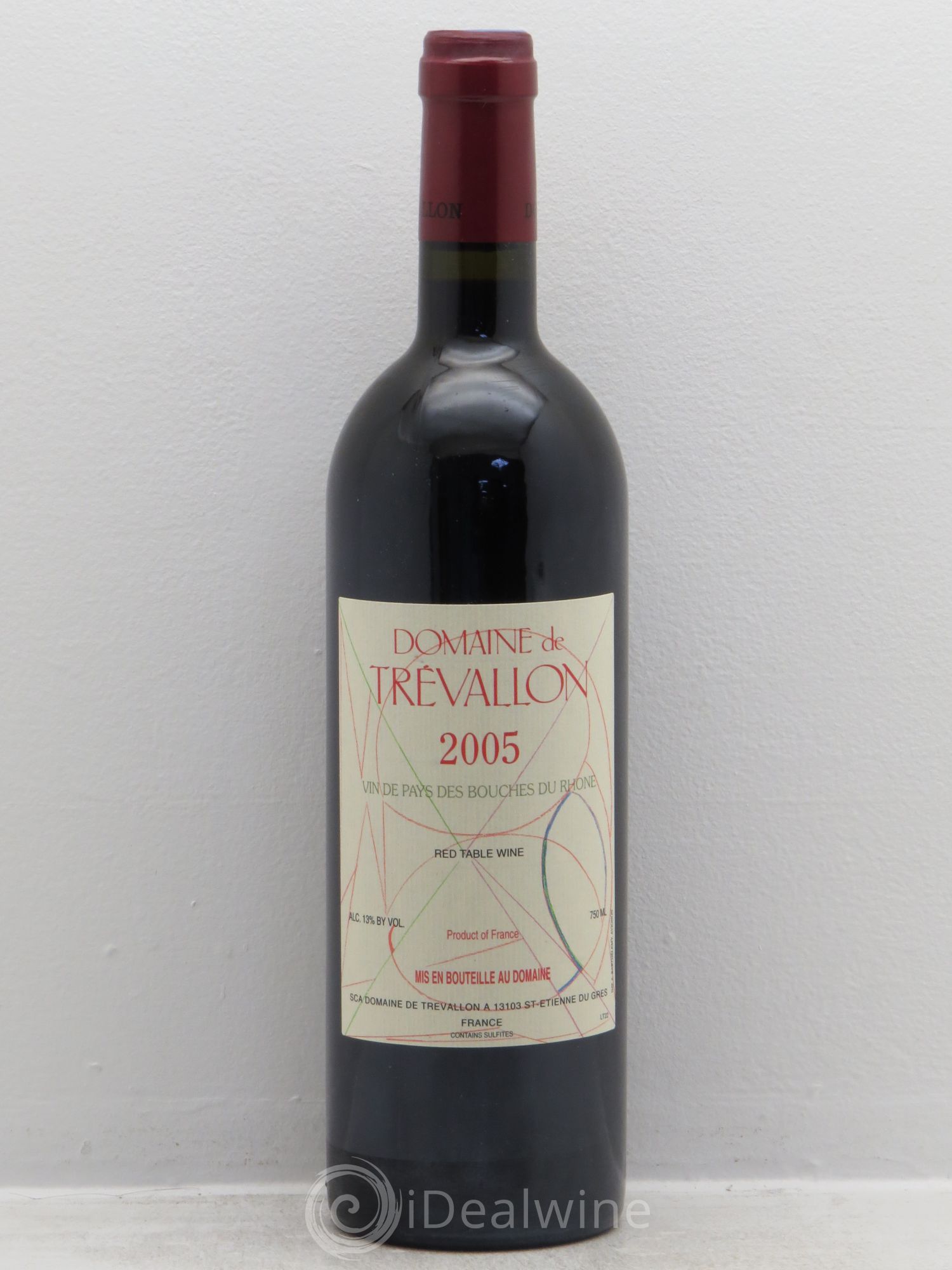 VDP Bouches du Rhône Trévallon (Domaine de) Eloi Dürrbach 2005 - Lot de 1 bouteille - 0
