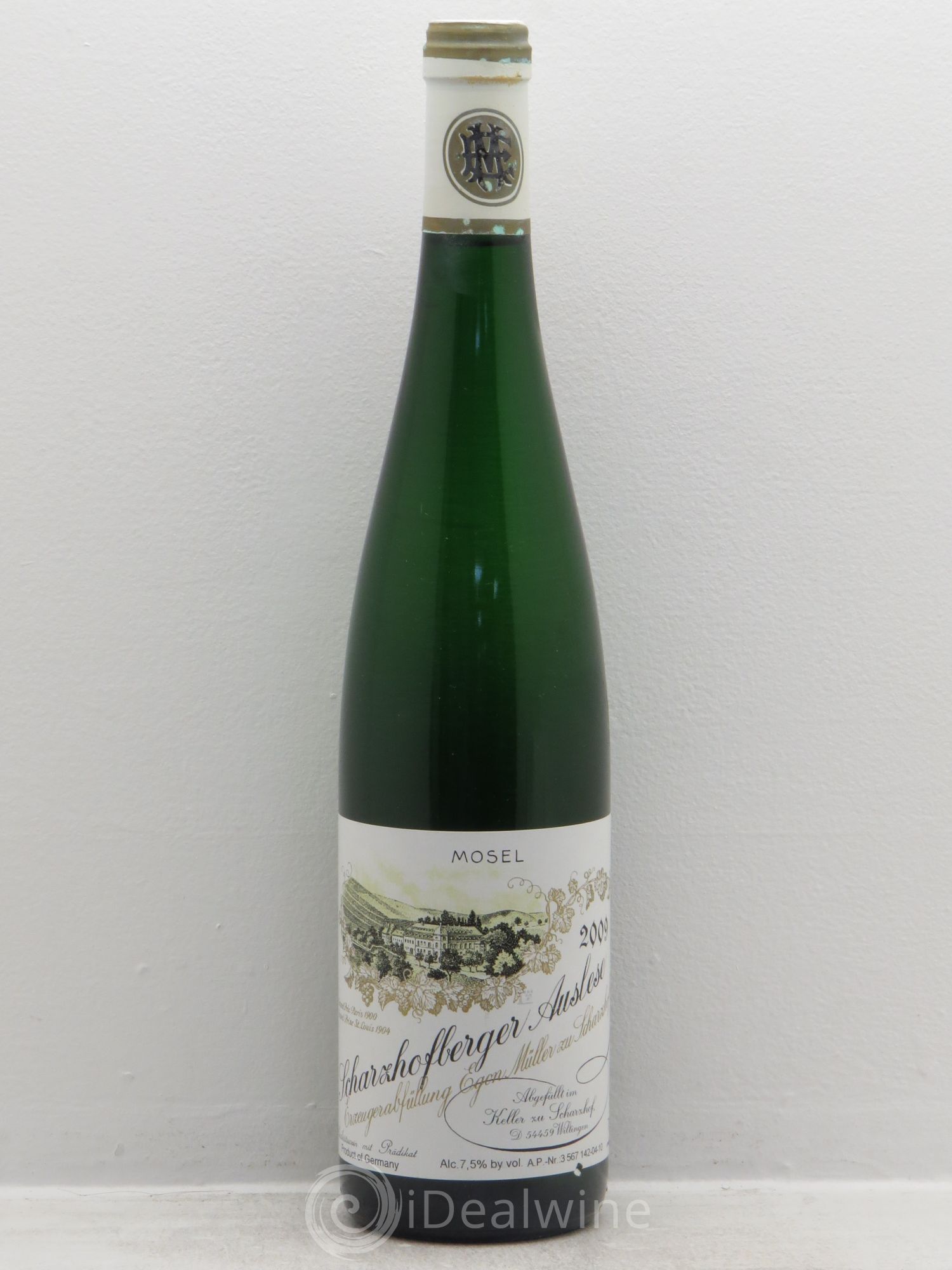 Riesling Scharzhofberger Auslese Egon Muller 2009 - Lotto di 1 bottiglia - 0