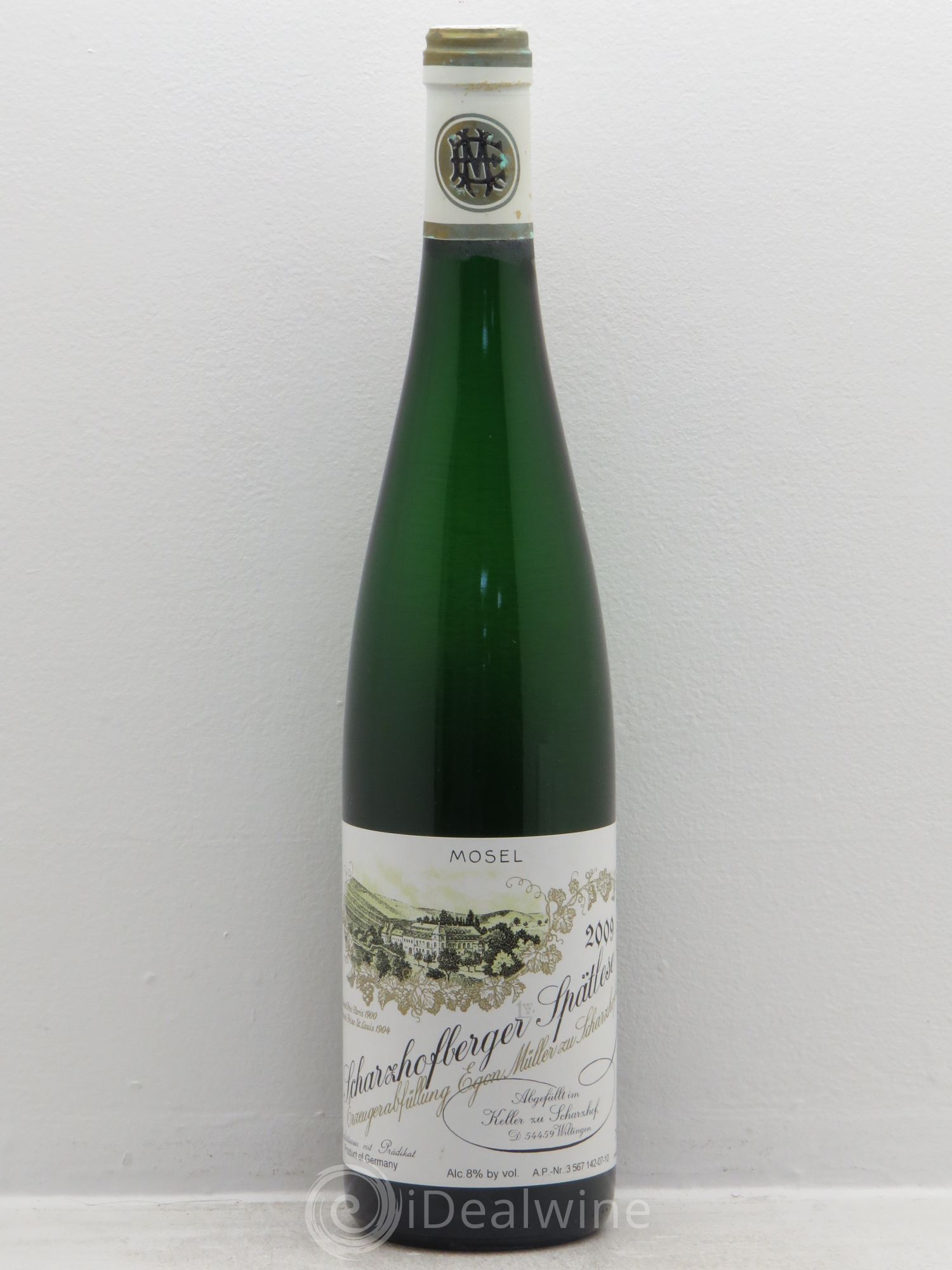 Riesling Scharzhofberger Spatlese Egon Muller 2009 - Posten von 1 Flasche - 0