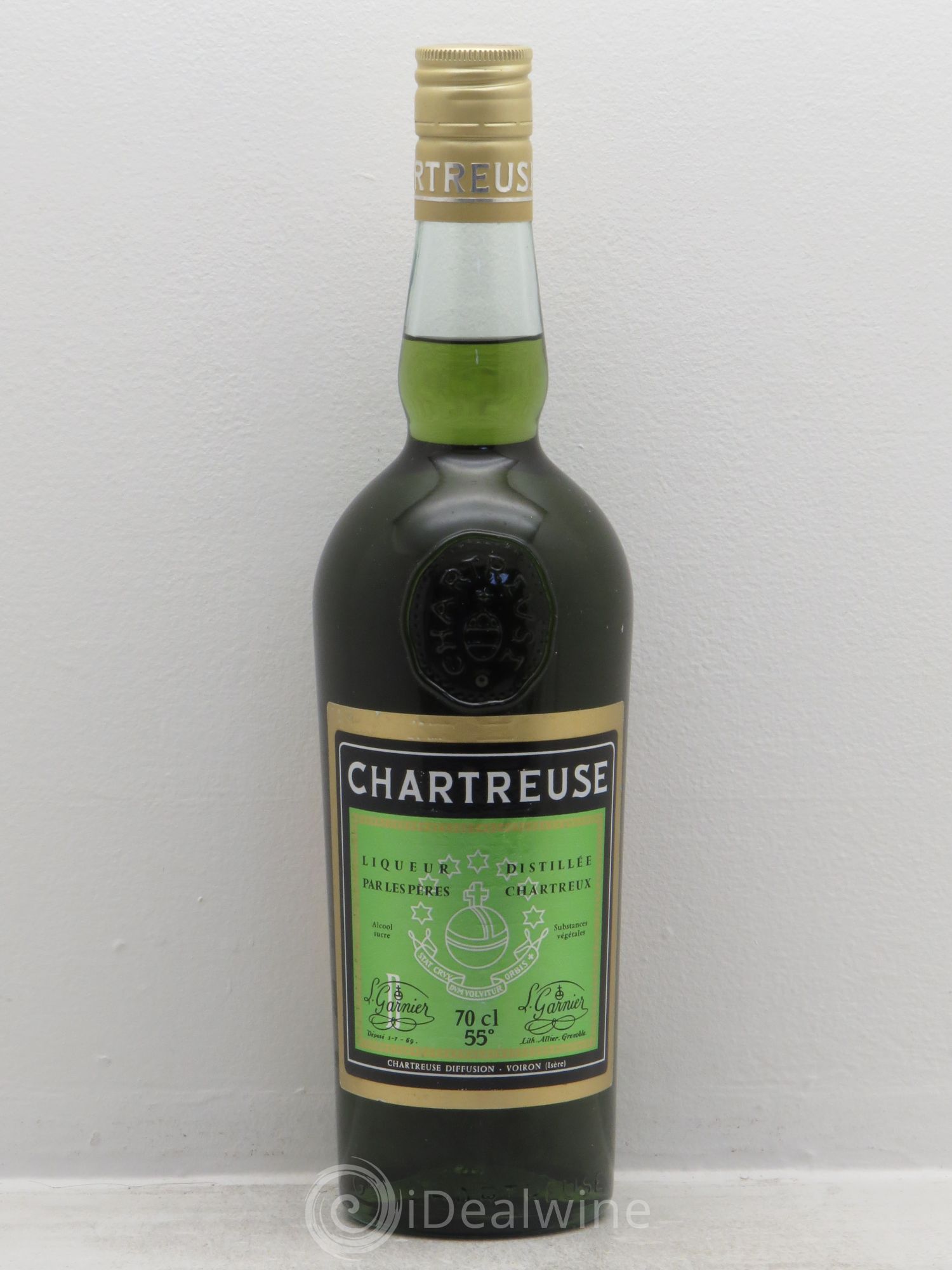Chartreuse Pères Chartreux 1966/1982 Voiron - Posten von 1 Flasche - 0
