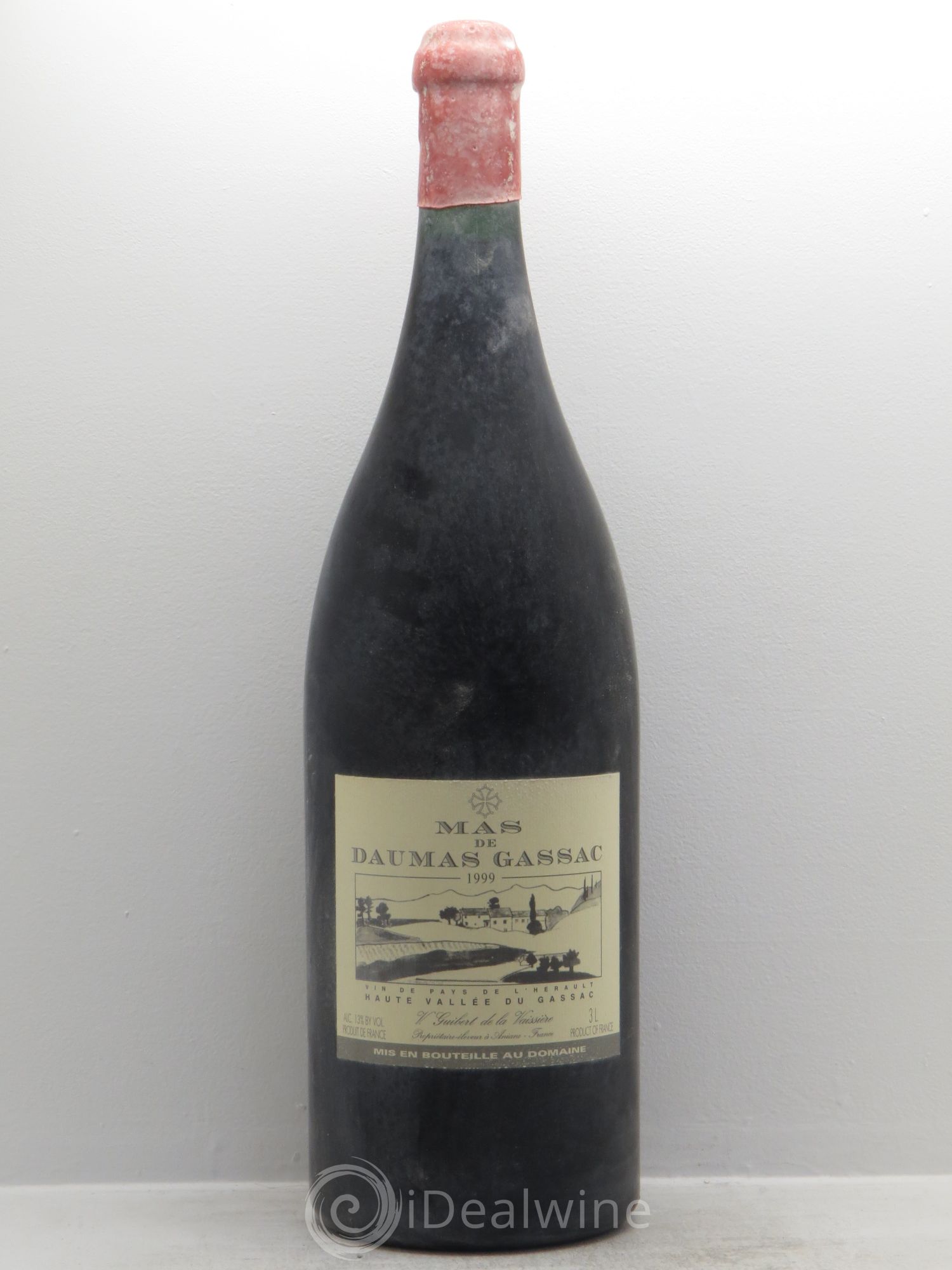 Saint-Guilhem-le-Désert - Cité d'Aniane Mas Daumas Gassac Famille Guibert de La Vaissière (sans prix de réserve) 1999 - Lot de 1 jeroboam - 0