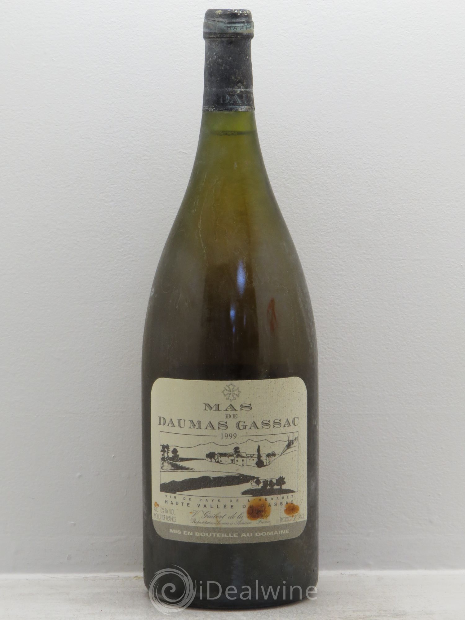 Saint-Guilhem-le-Désert - Cité d'Aniane Mas Daumas Gassac Famille Guibert de La Vaissière (senza prezzo di riserva) 1999 - Lotto di 1 magnum - 0