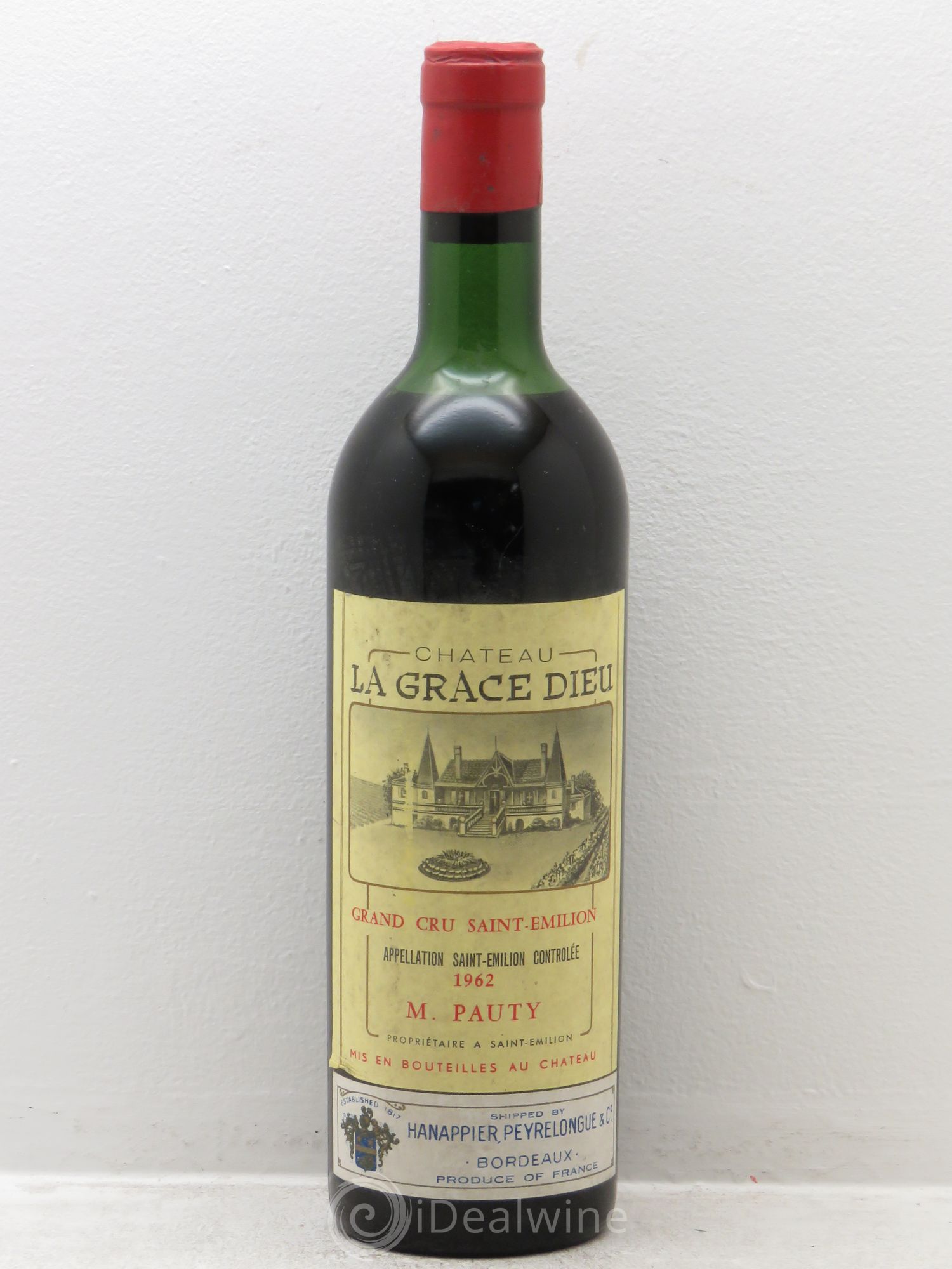 Château la Grâce Dieu 1962 - Lot de 1 bouteille - 0