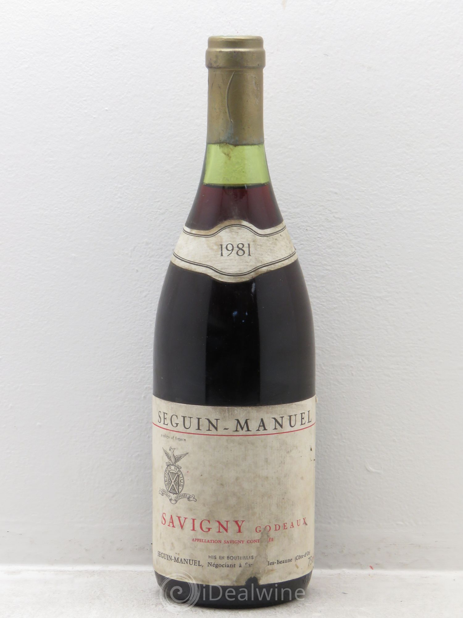 Savigny-lès-Beaune Les Godeaux - Séguin Manuel 1981 - Posten von 1 Flasche - 0