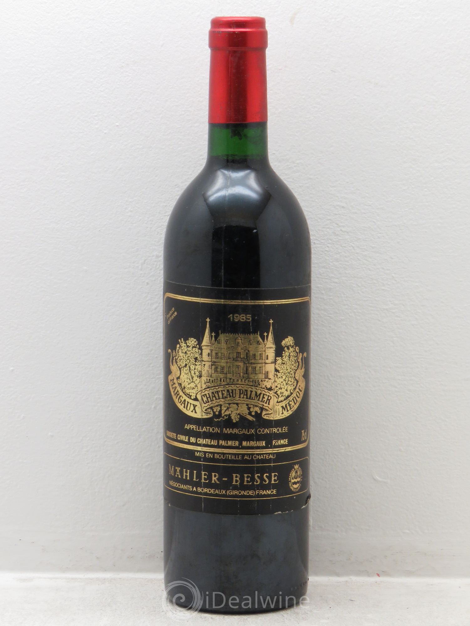 Château Palmer 3ème Grand Cru Classé 1985 - Lot de 1 bouteille - 0