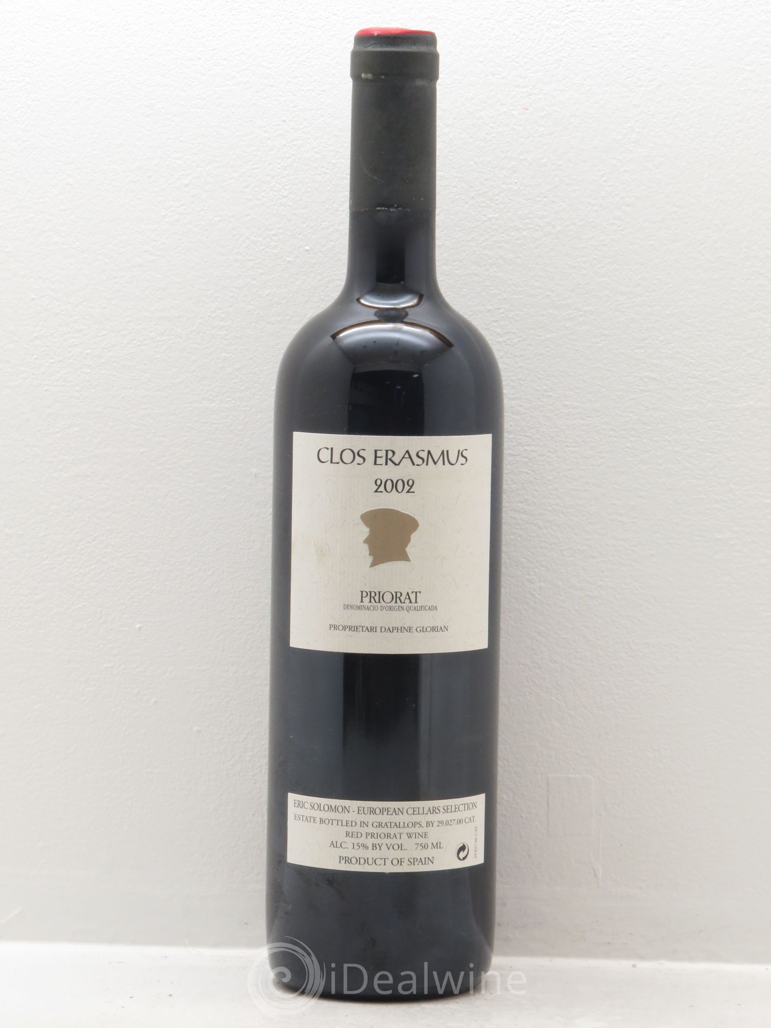 Priorat Clos Erasmus DOCA Daphne Glorian Daphné Glorian (sans prix de réserve) 2002 - Posten von 1 Flasche - 0
