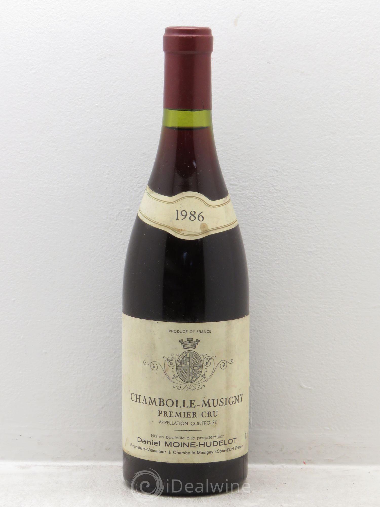 Chambolle-Musigny 1er Cru 1986 - Lot de 1 bouteille - 0