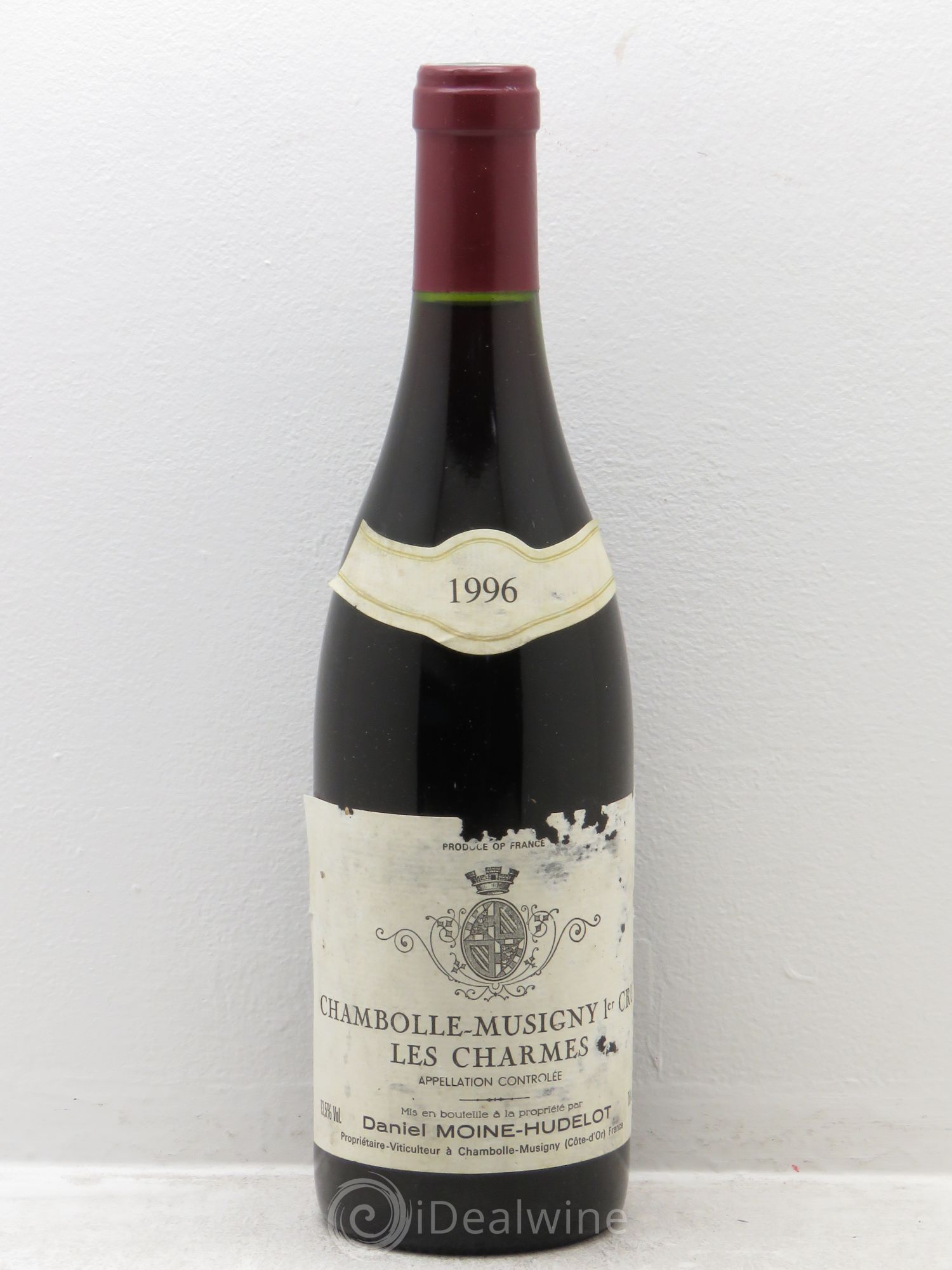 Chambolle-Musigny 1er Cru 1996 - Lot de 1 bouteille - 0