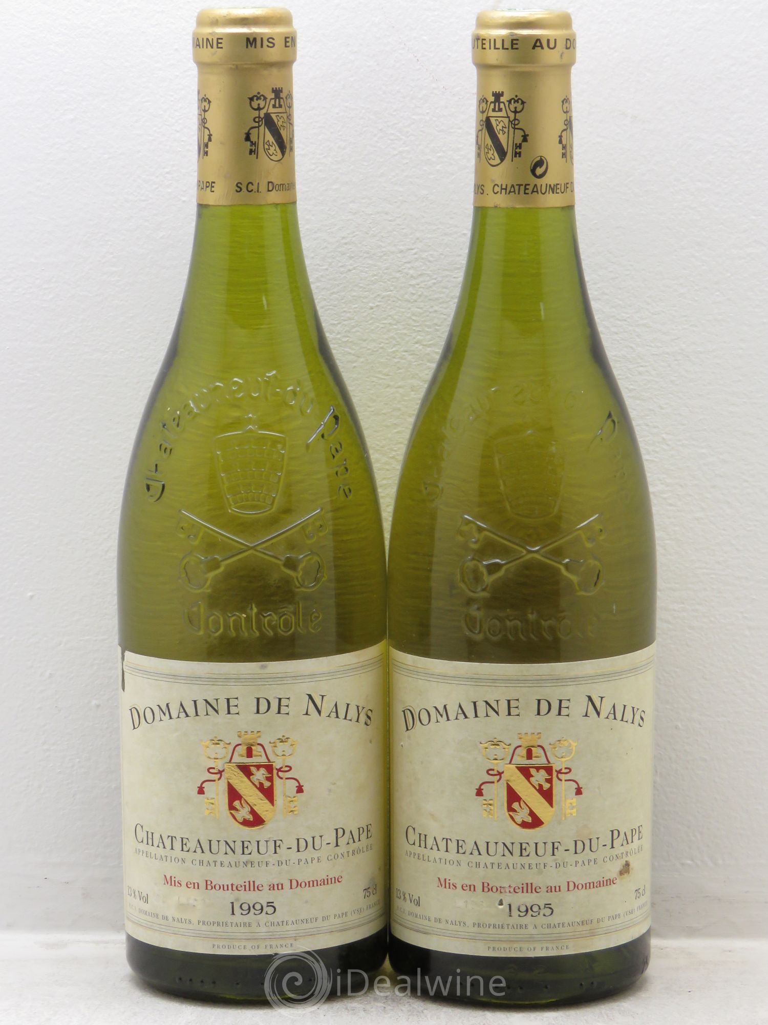 Châteauneuf-du-Pape Domaine de Nalys (sans prix de réserve) 1995 - Posten von 2 Flaschen - 0