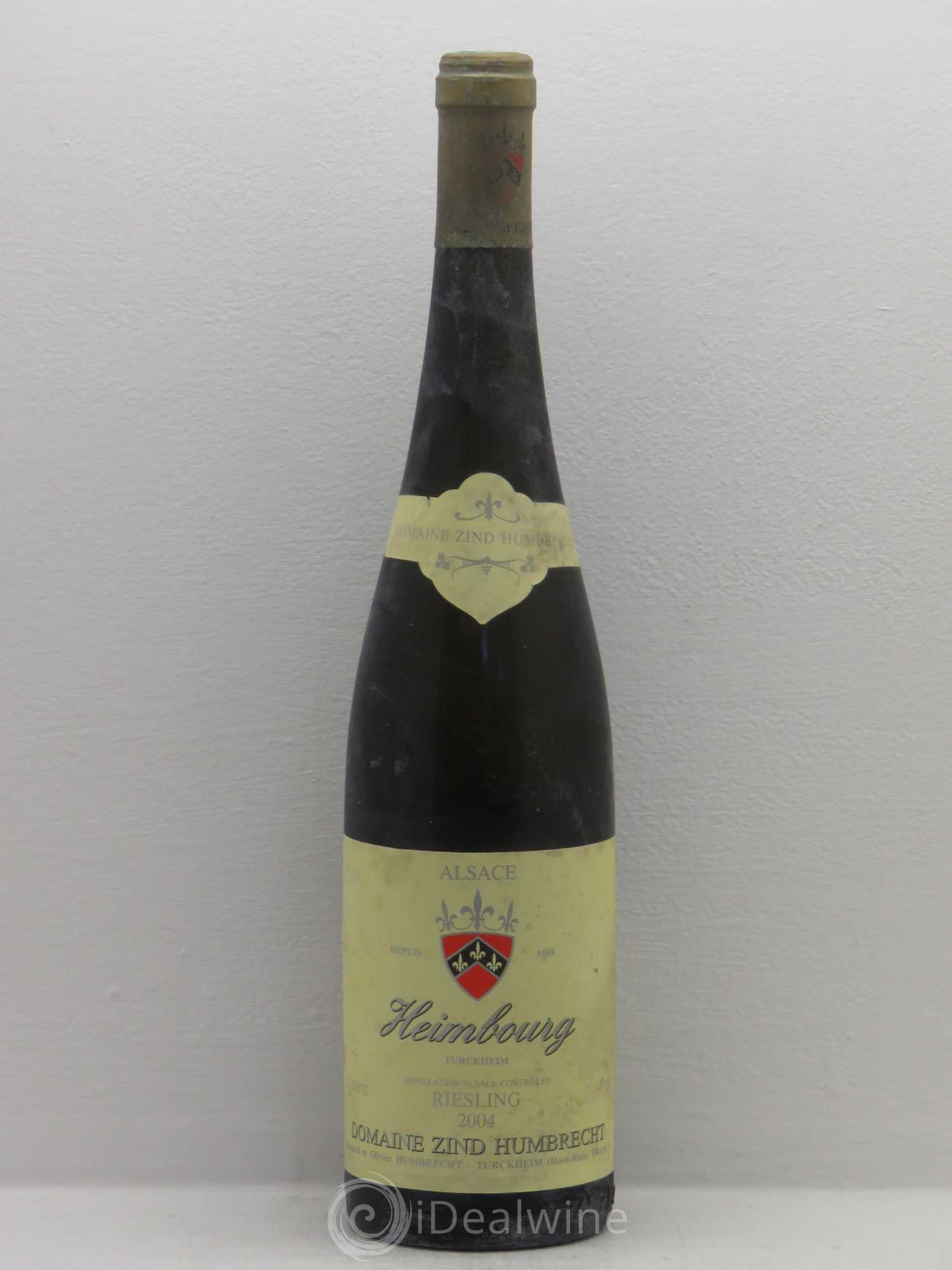 Riesling Heimbourg (sans prix de réserve) 2004 - Posten von 1 Flasche - 0