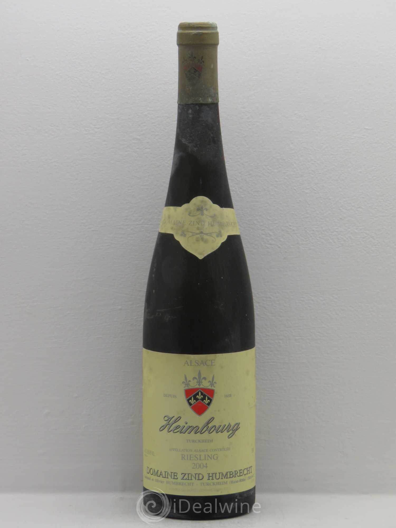 Riesling Heimbourg (sans prix de réserve) 2004 - Posten von 1 Flasche - 0