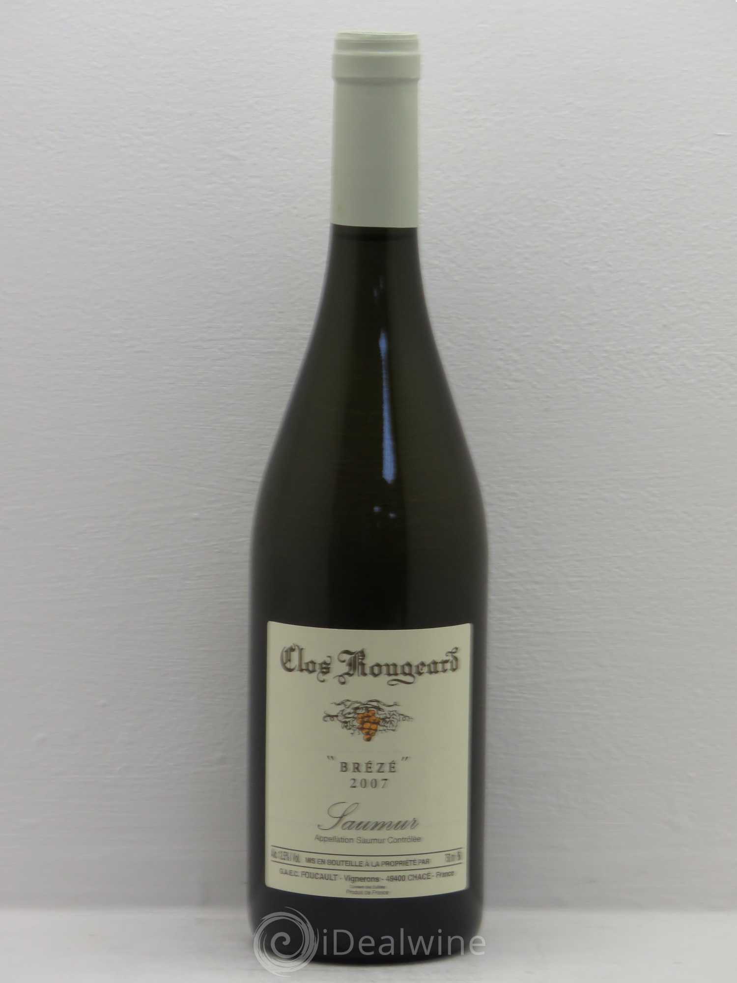 Saumur Brézé Clos Rougeard 2007 - Lot de 1 bouteille - 0