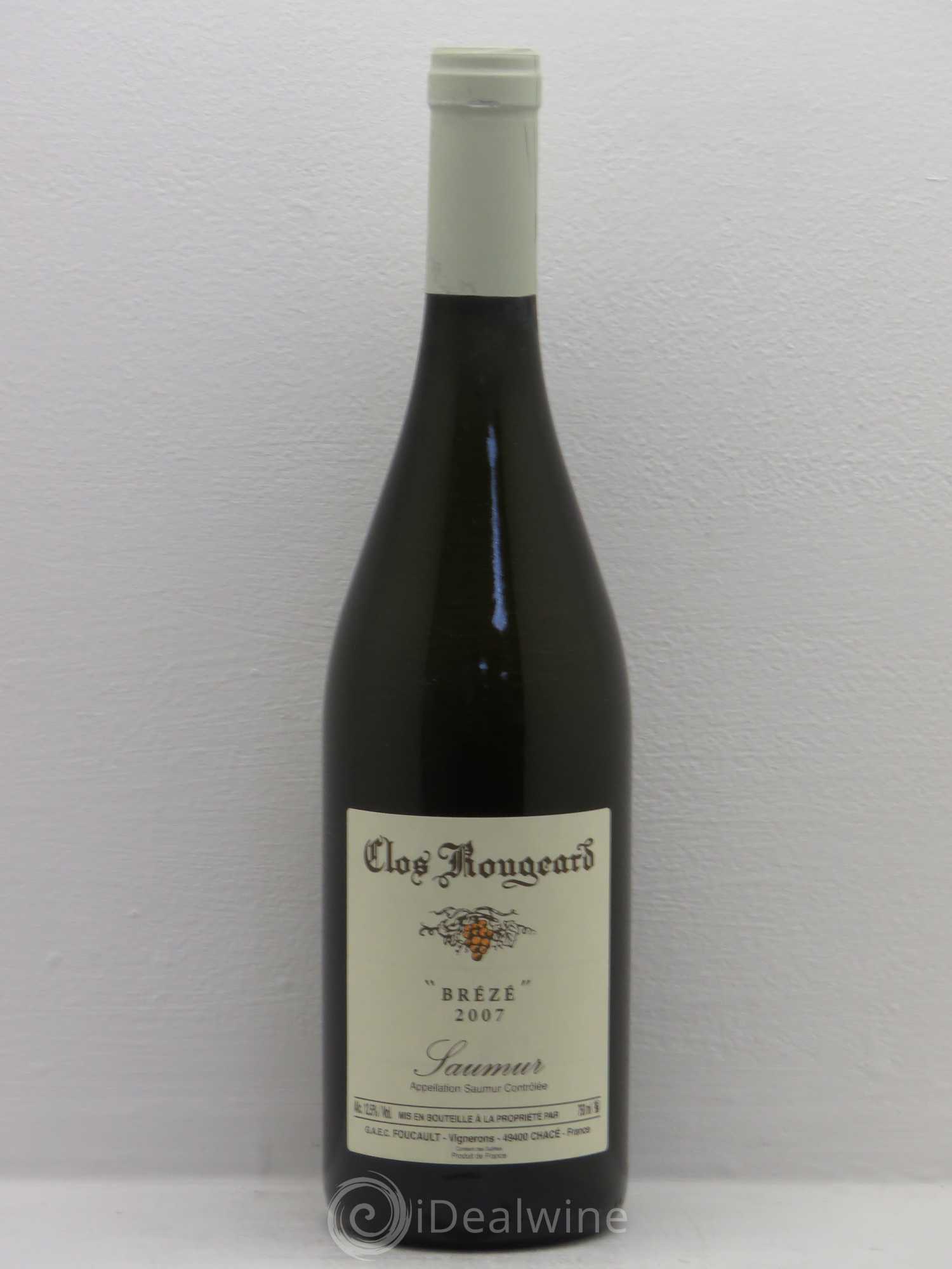 Saumur Brézé Clos Rougeard 2007 - Posten von 1 Flasche - 0