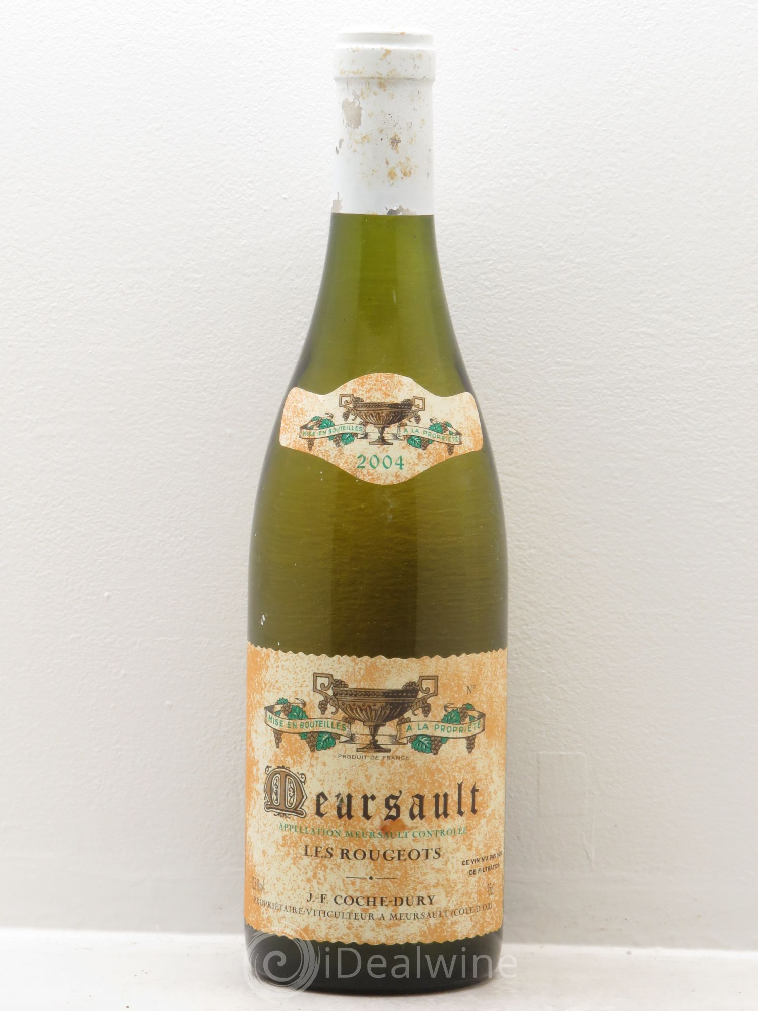 Meursault Les Rougeots Coche Dury (Domaine) 2004 - Lot de 1 bouteille - 0