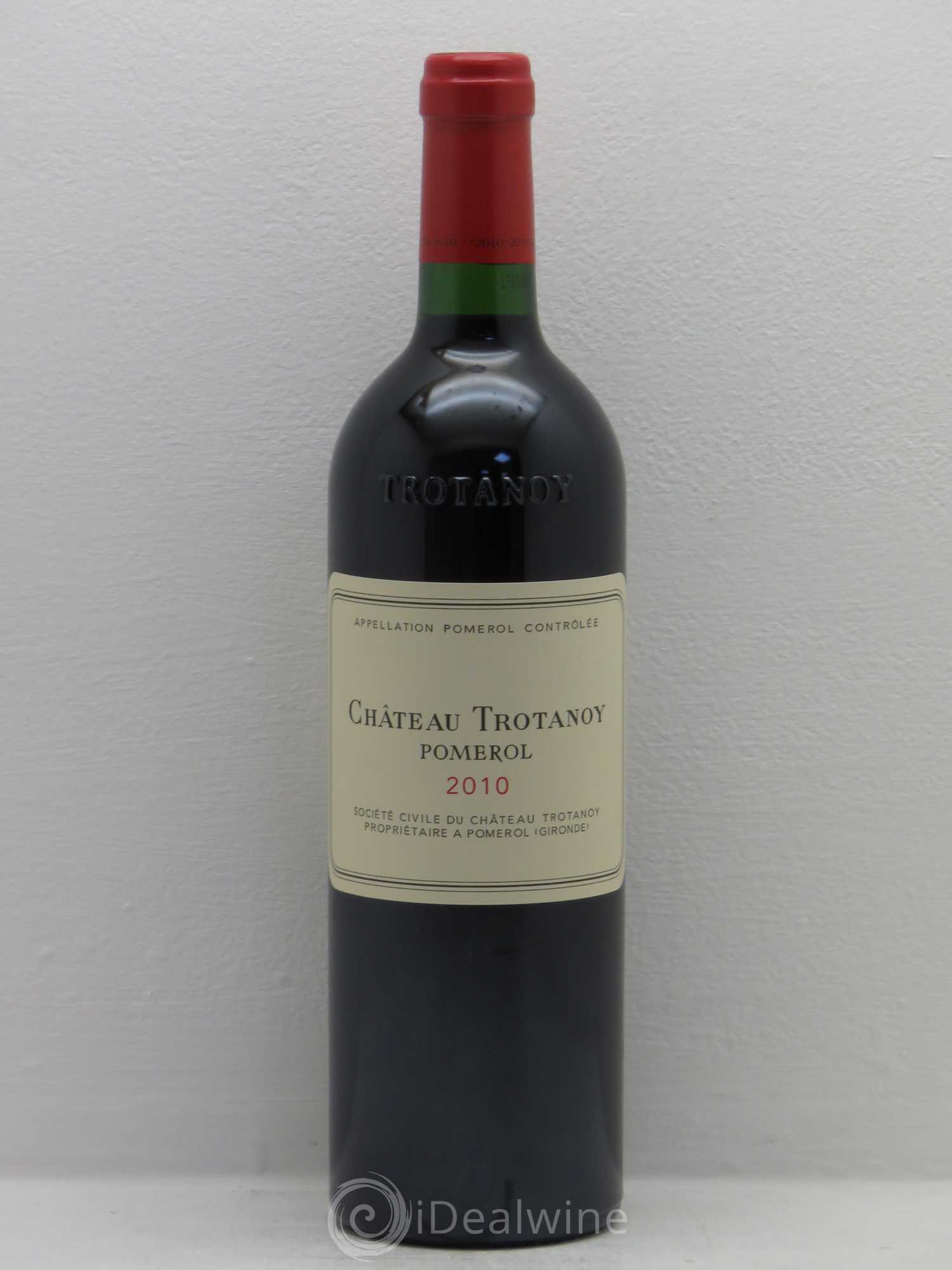 Château Trotanoy 2010 - Lot de 1 bouteille - 0