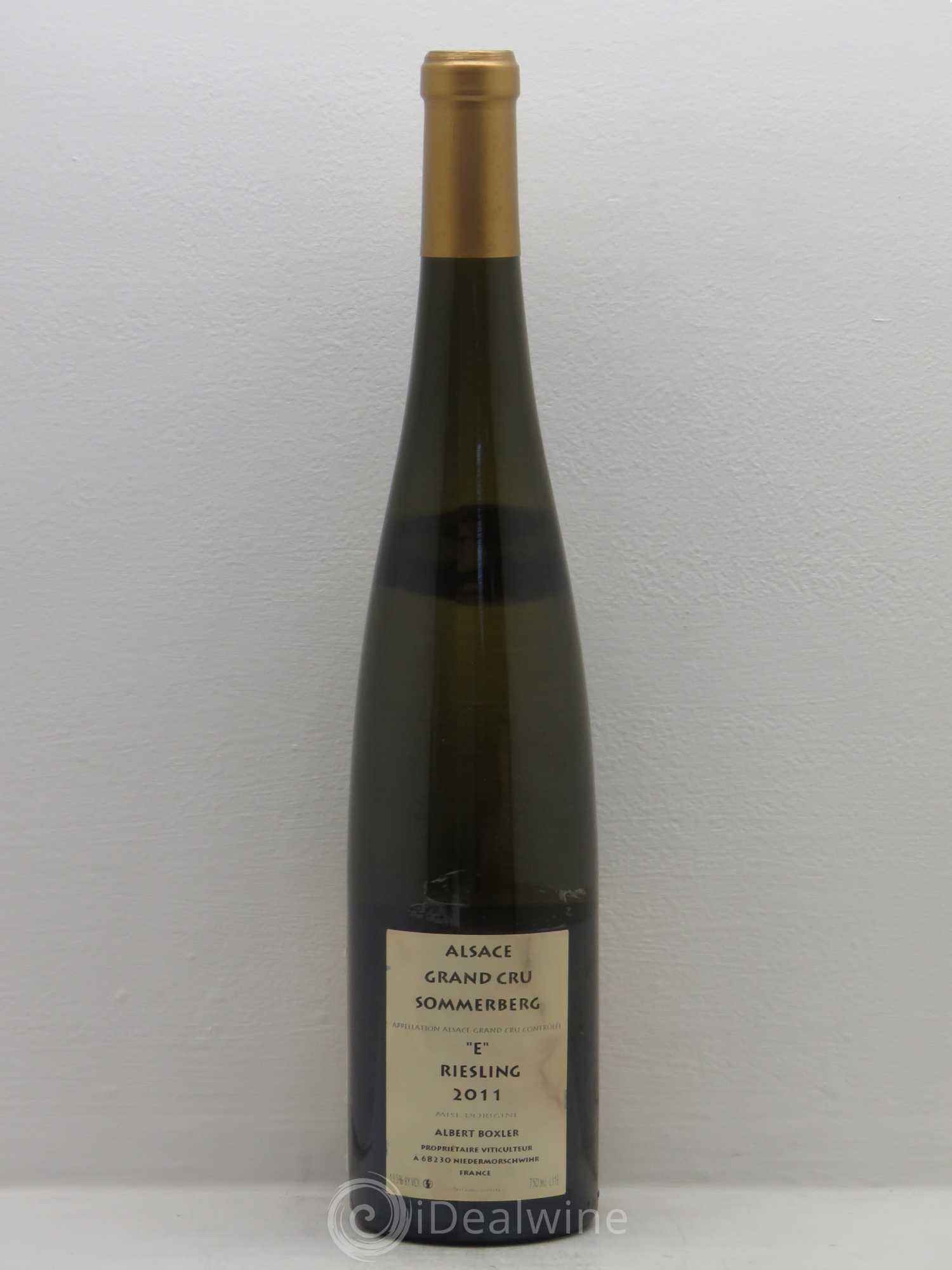 Riesling Grand Cru "E" 2011 - Posten von 1 Flasche - 1