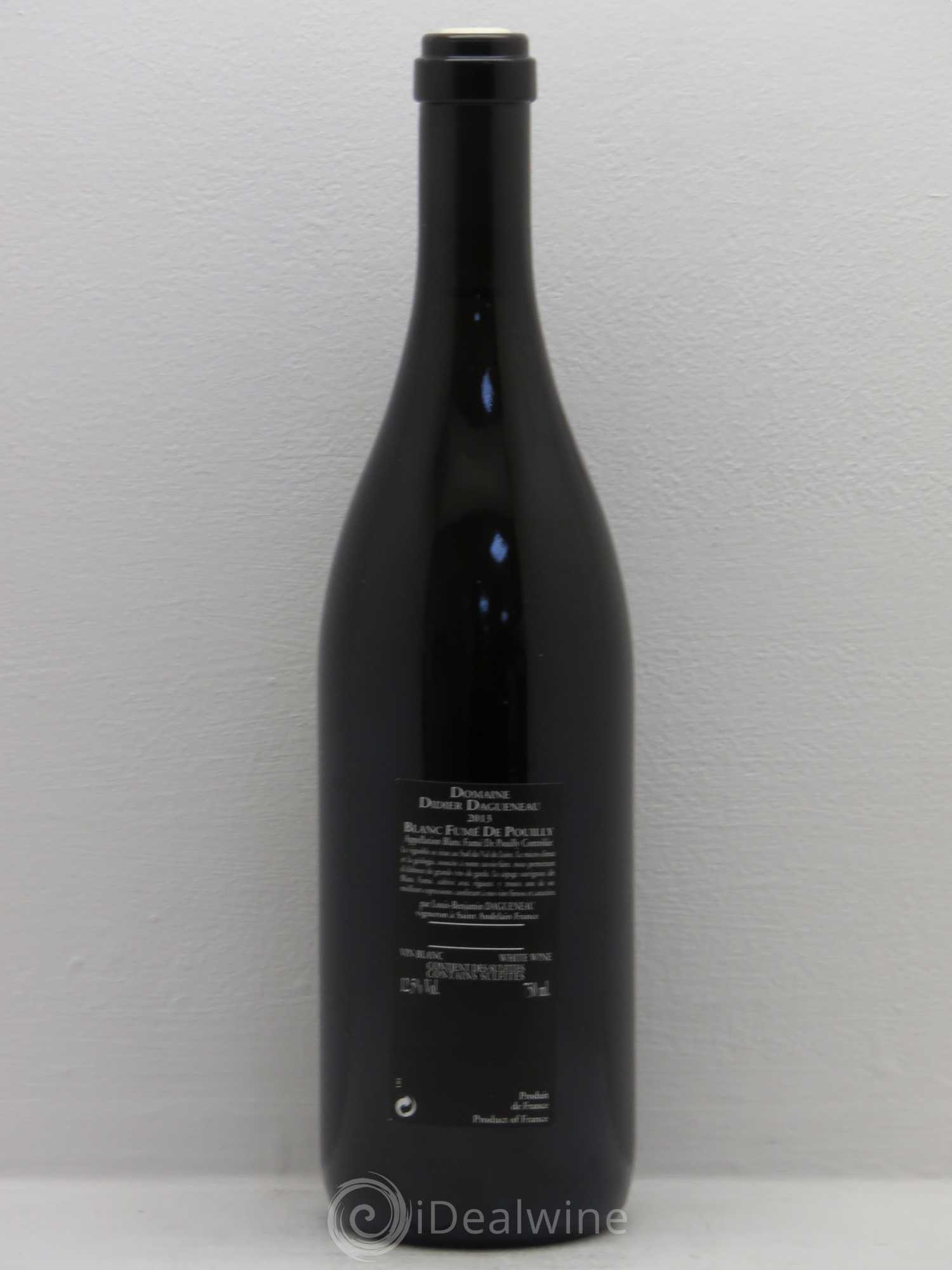 Vin de France (anciennement Pouilly-Fumé) Silex Dagueneau (Domaine Didier - Louis-Benjamin) 2013 - Lot de 1 bouteille - 1