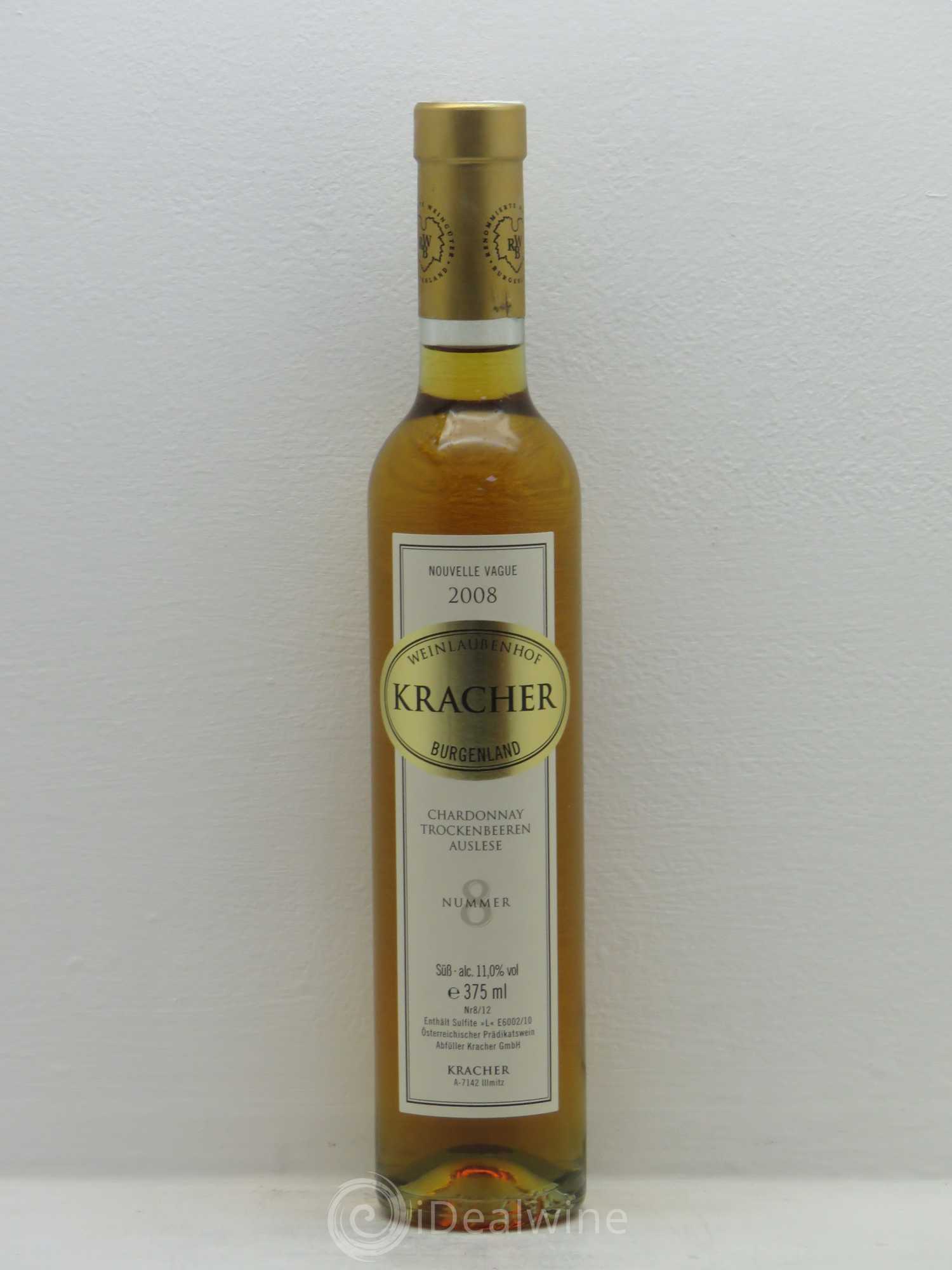 Autriche Kracher TBA N°8 Chardonnay Nouvelle Vague 2008 - Lotto di 1 bottiglia - 0