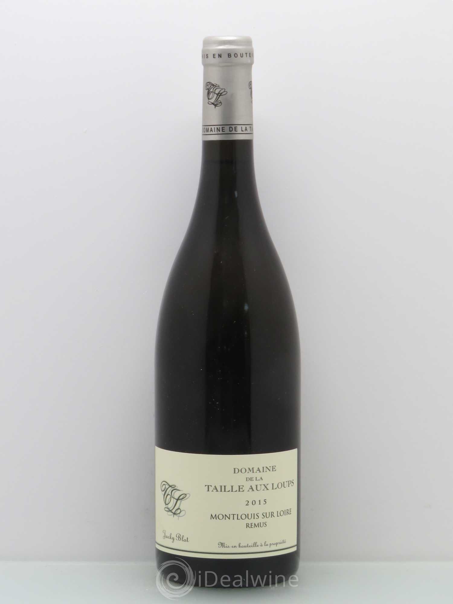 Montlouis-sur-Loire Rémus La Taille aux Loups - Jacky Blot 2015 - Lot de 1 bouteille - 0