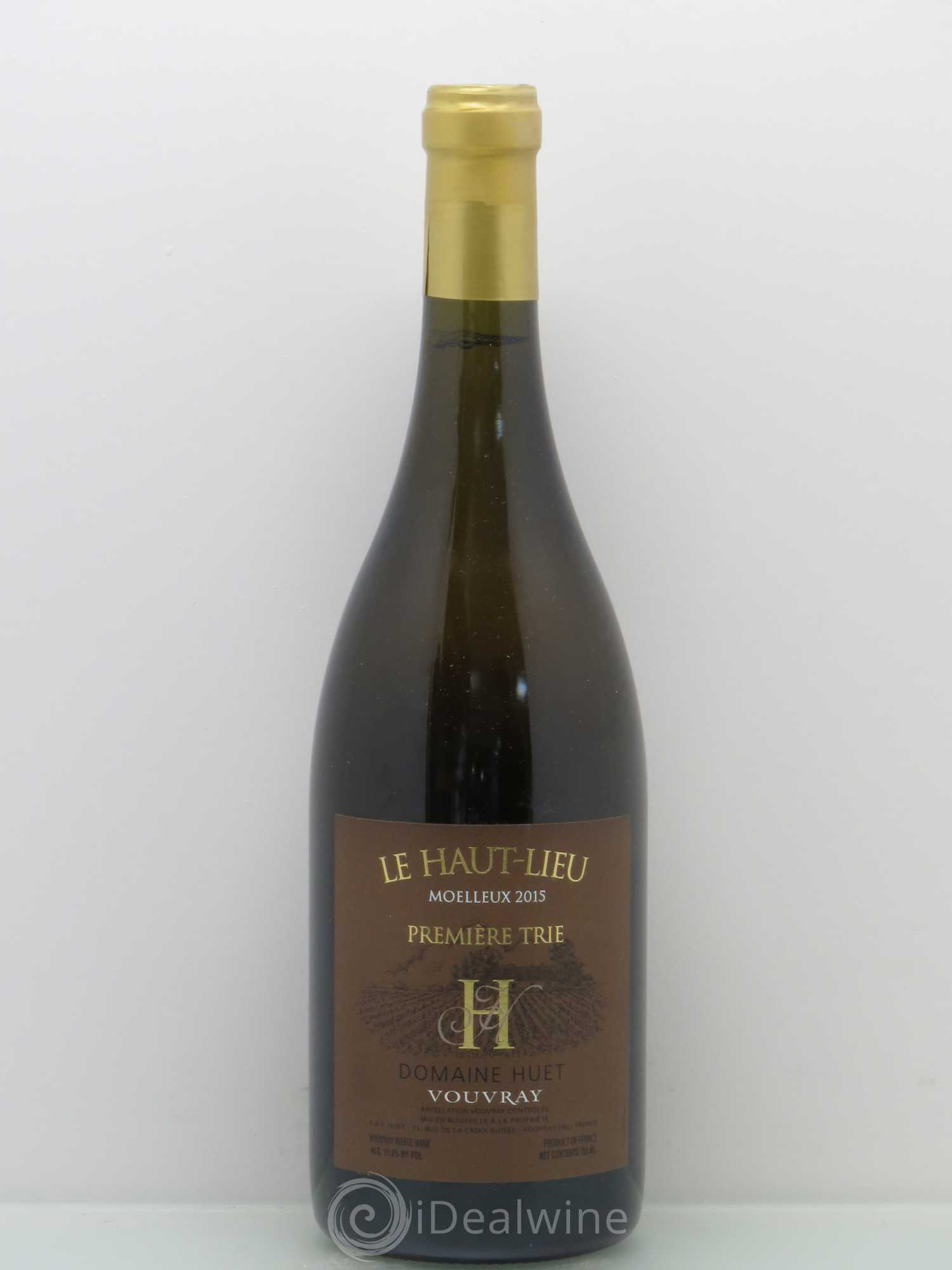 Vouvray Le Haut-Lieu Moelleux 1ère Trie Domaine Huet 2015 - Lotto di 1 bottiglia - 0
