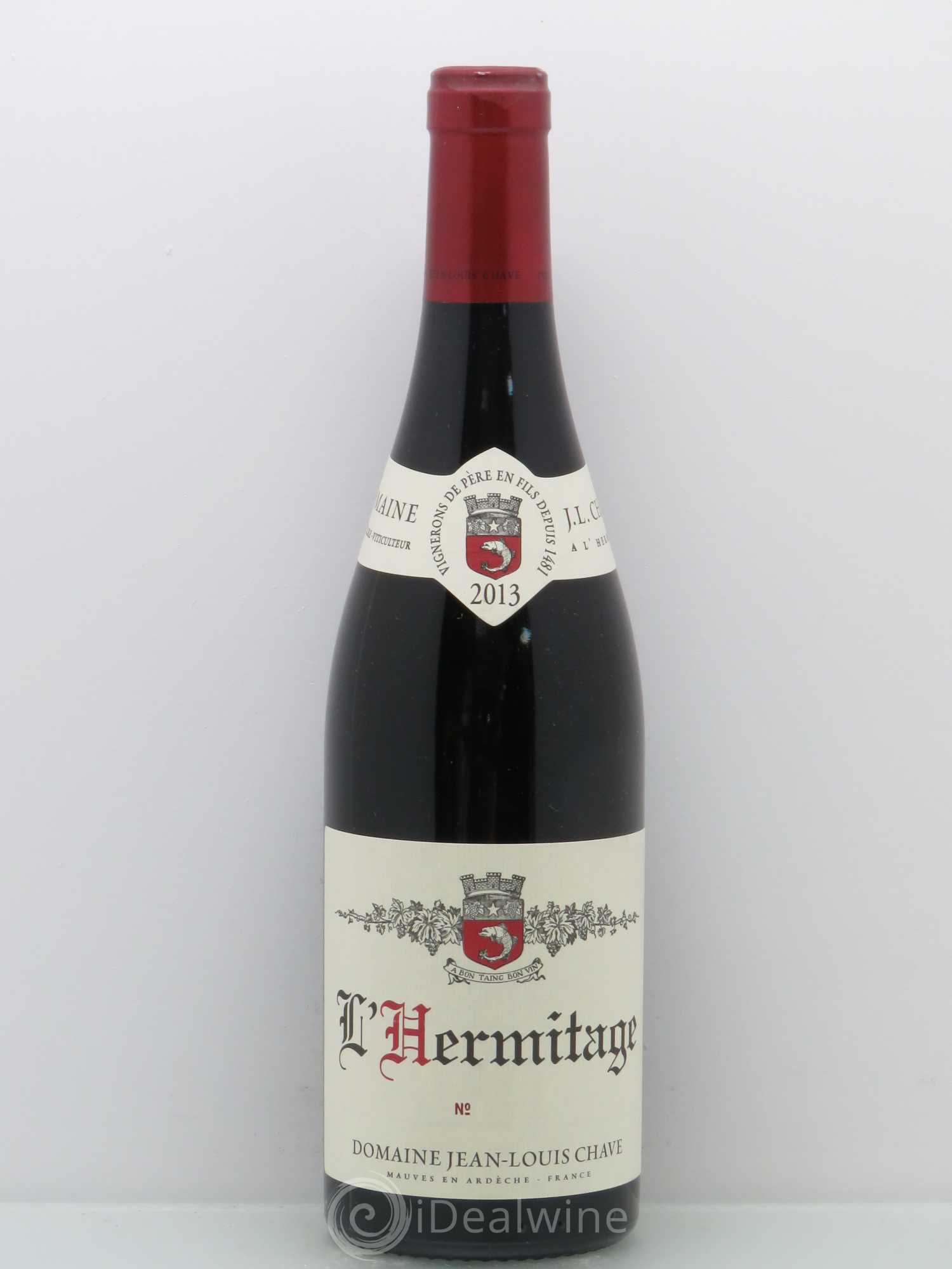 Hermitage Jean-Louis Chave 2013 - Lot de 1 bouteille - 0