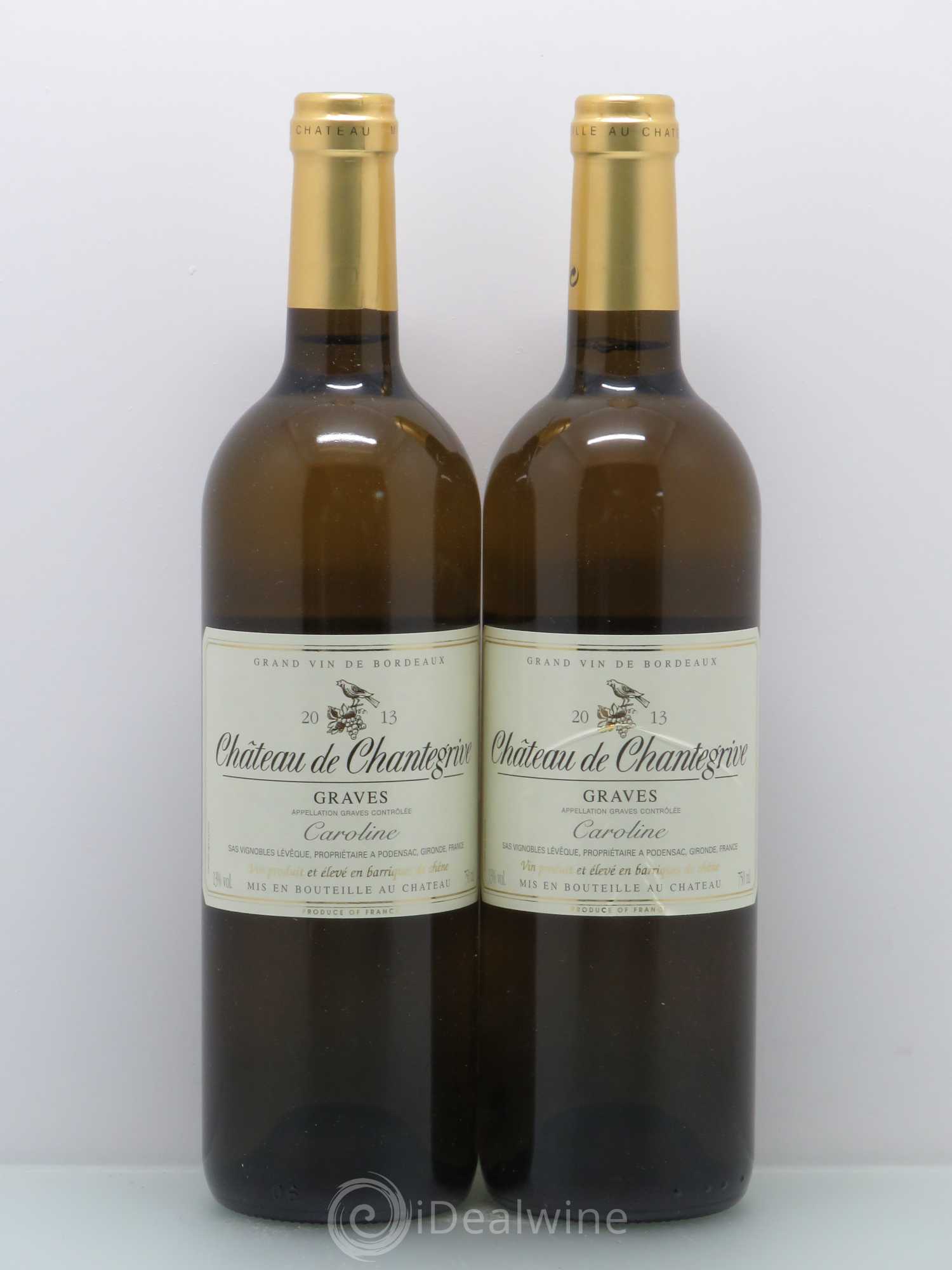 Château de Chantegrive Cuvée Caroline 2013 - Lot de 2 bouteilles - 0