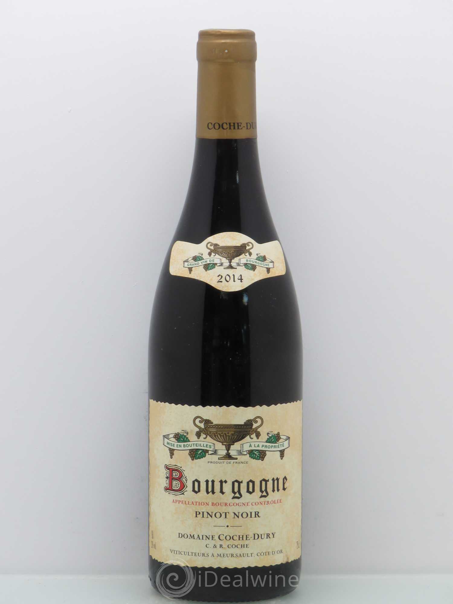 Bourgogne Coche Dury (Domaine) Pinot Noir 2014 - Lot de 1 bouteille - 0