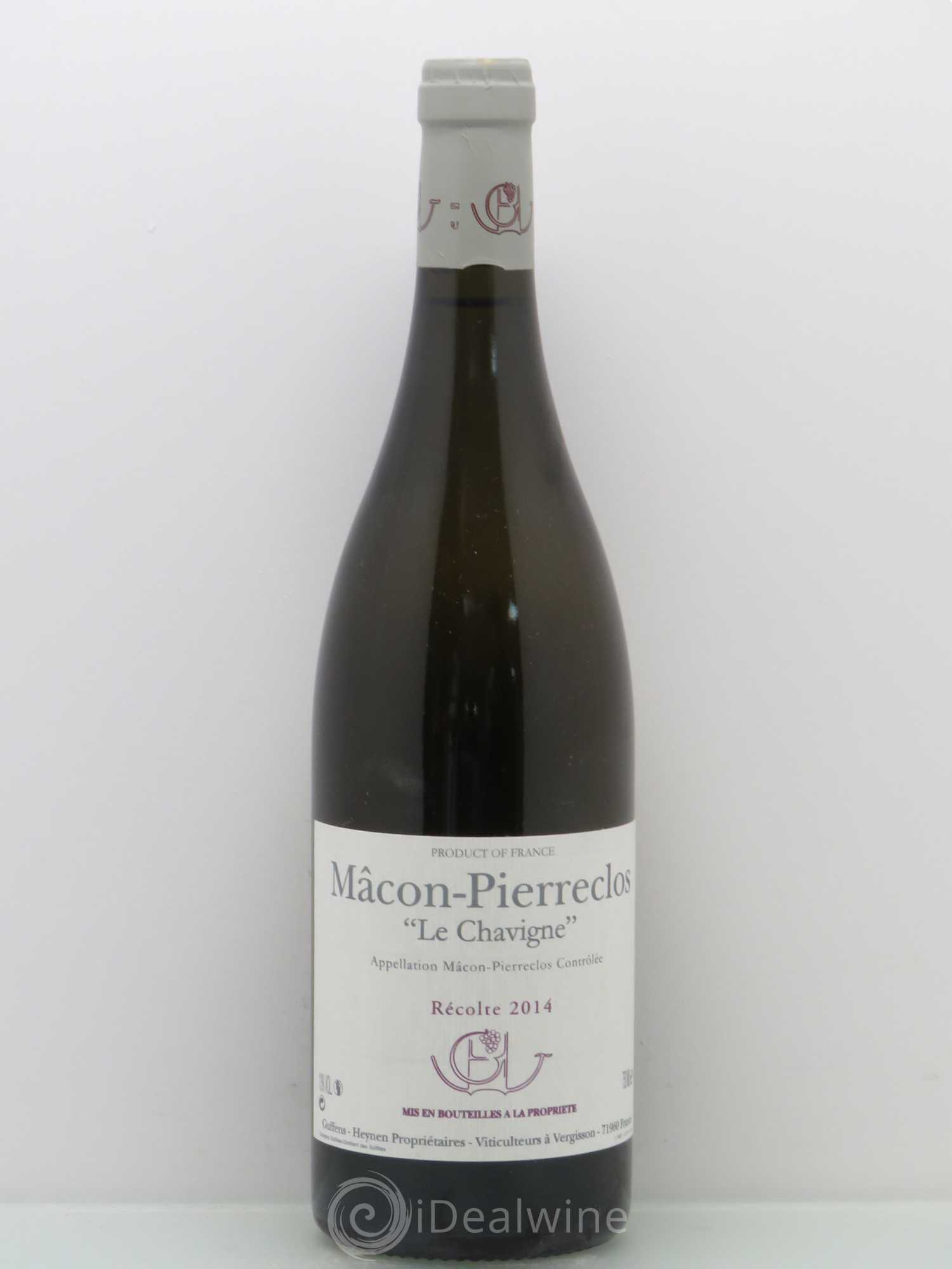 Mâcon-Pierreclos Le Chavigne Guffens-Heynen 2014 - Lot de 1 bouteille - 0