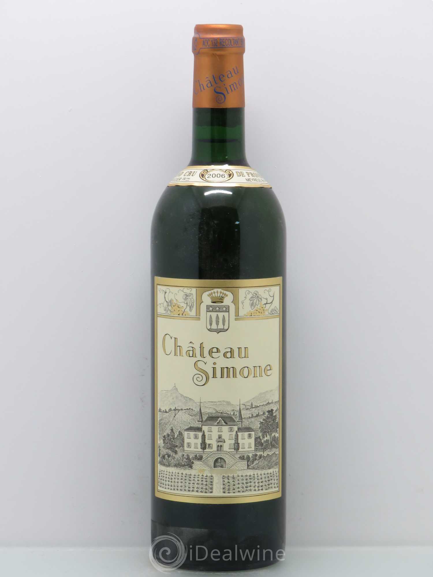 Palette Château Simone Famille Rougier 2006 - Lot de 1 bouteille - 0