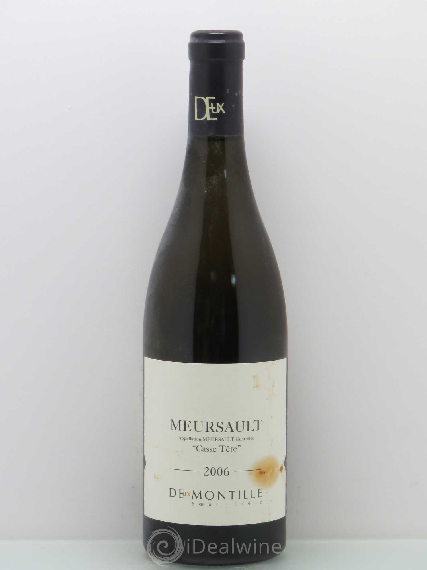 Meursault Casse tête Deux Montille 2006 - Posten von 1 Flasche - 0