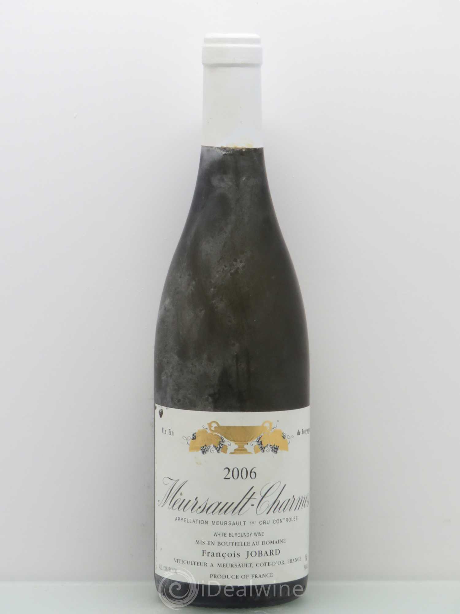 Meursault 1er Cru Charmes François et Antoine Jobard (Domaine) 2006 - Lot de 1 bouteille - 0