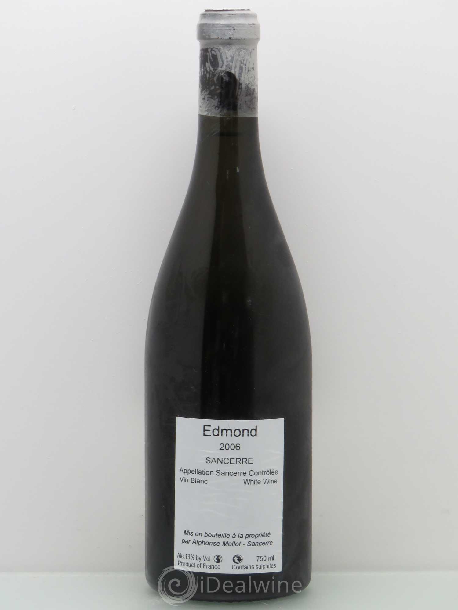 Sancerre Cuvée Edmond Alphonse Mellot 2006 - Lot de 1 bouteille - 1