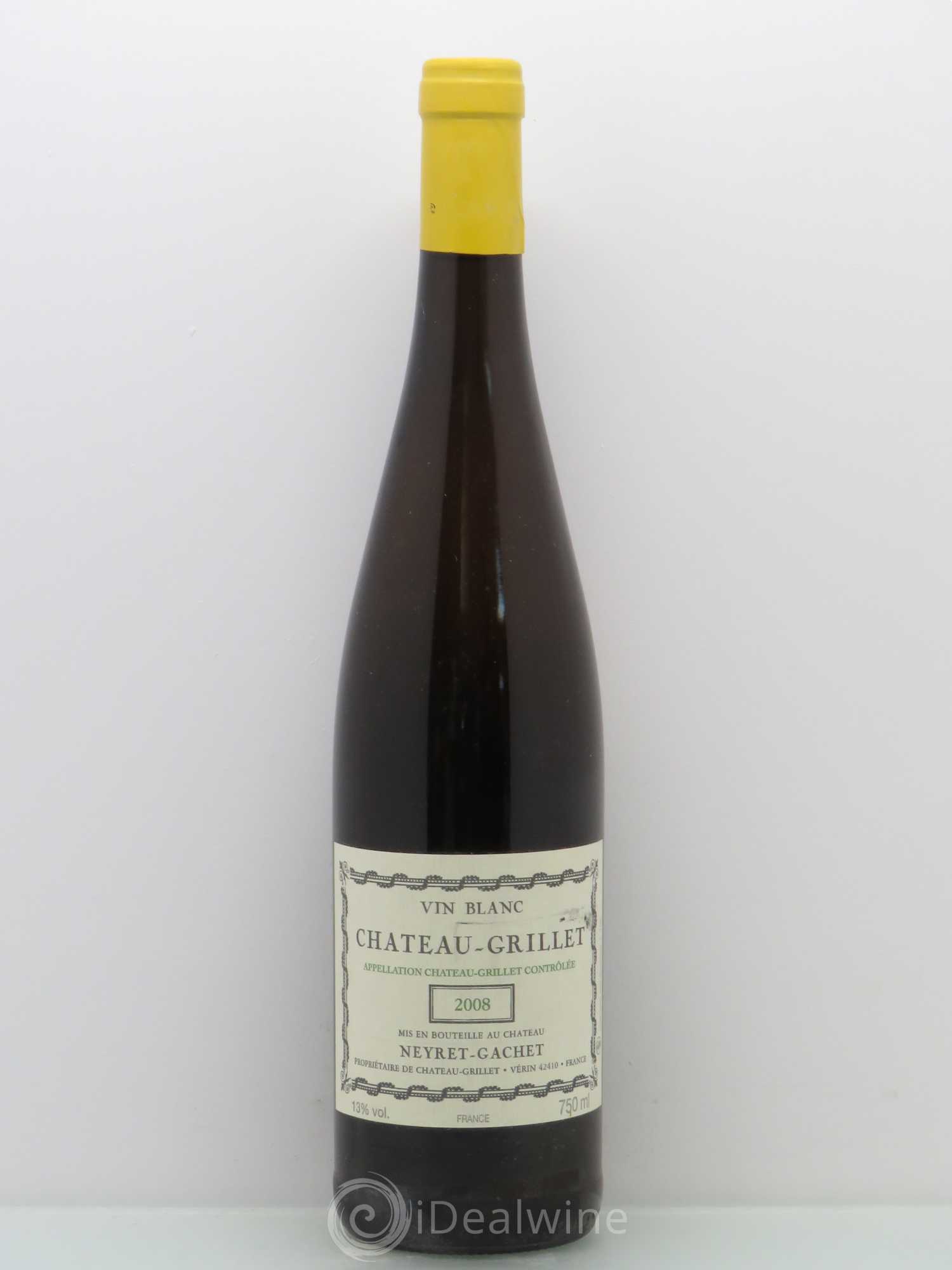 Château Grillet Château-Grillet 2008 - Lot de 1 bouteille - 0