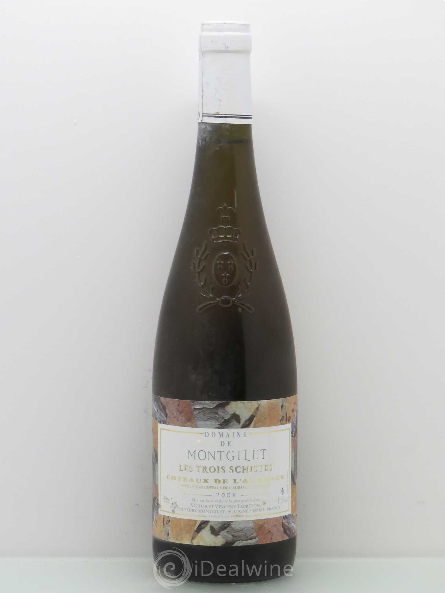 Coteaux de l'Aubance Montgilet (Domaine de) Les Trois Schistes 2008 - Lotto di 1 bottiglia - 0