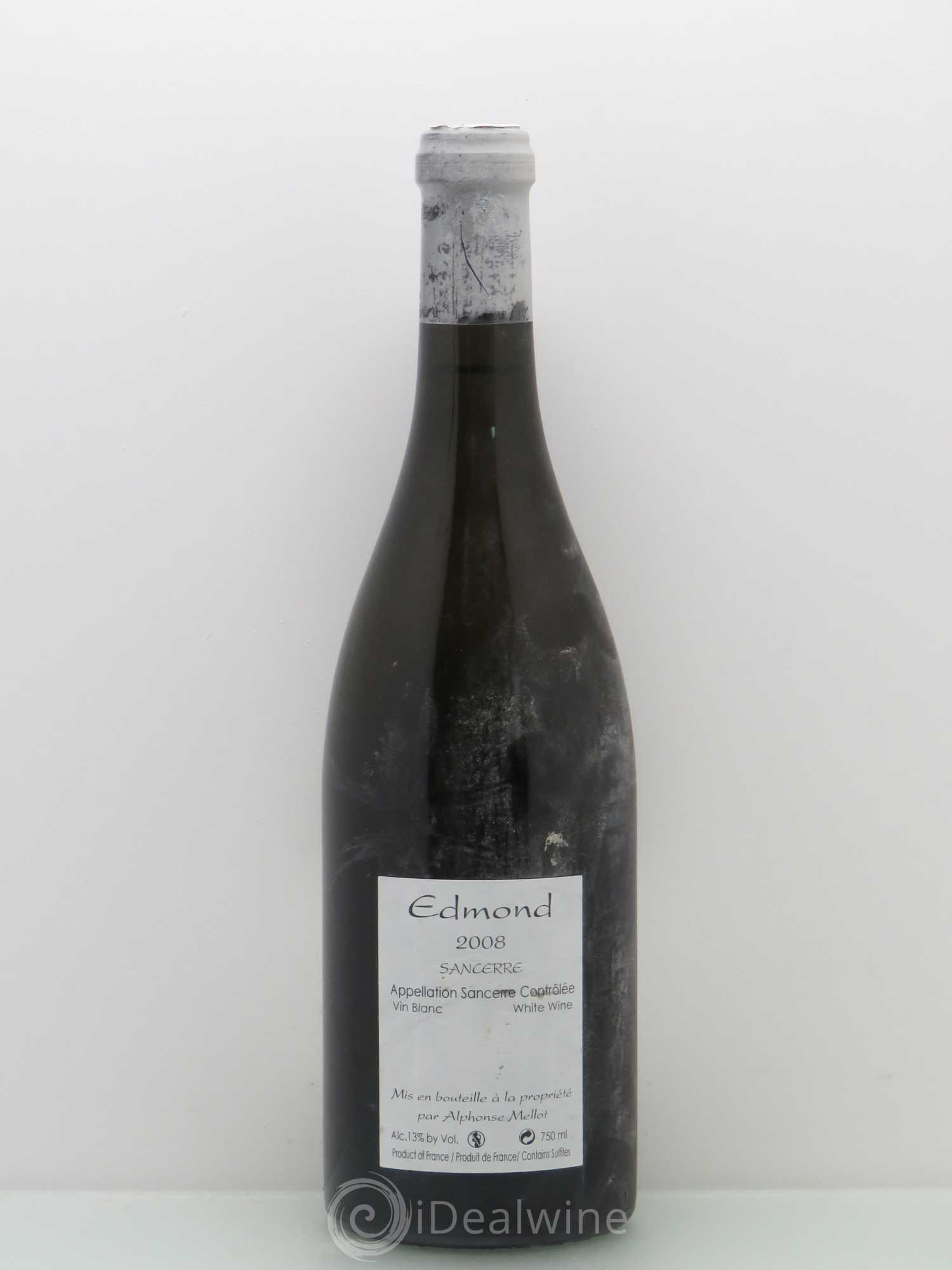 Sancerre Cuvée Edmond Alphonse Mellot 2008 - Lot de 1 bouteille - 1